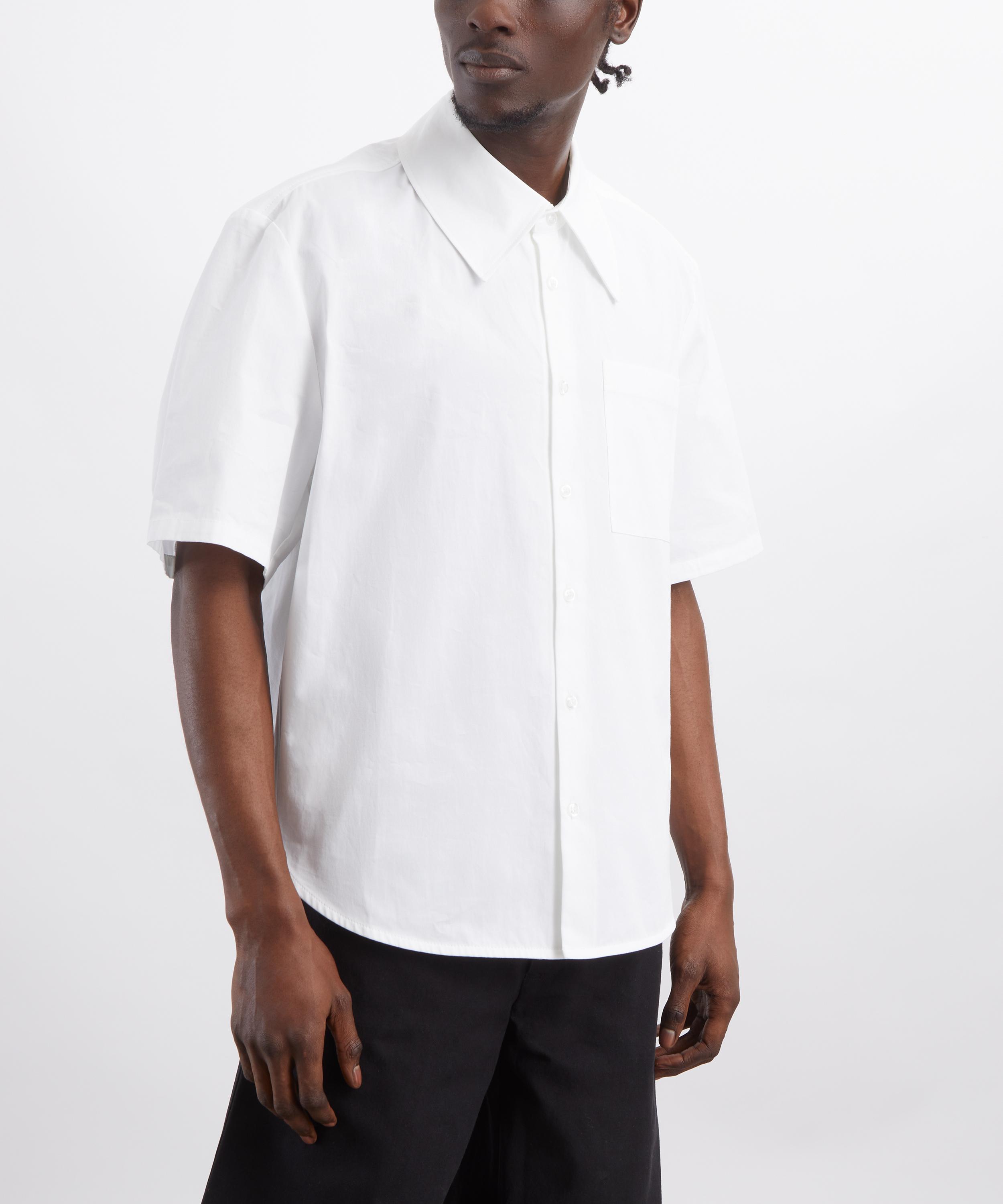 S&eacute;fr - Waylon White Poplin Shirt image number 2