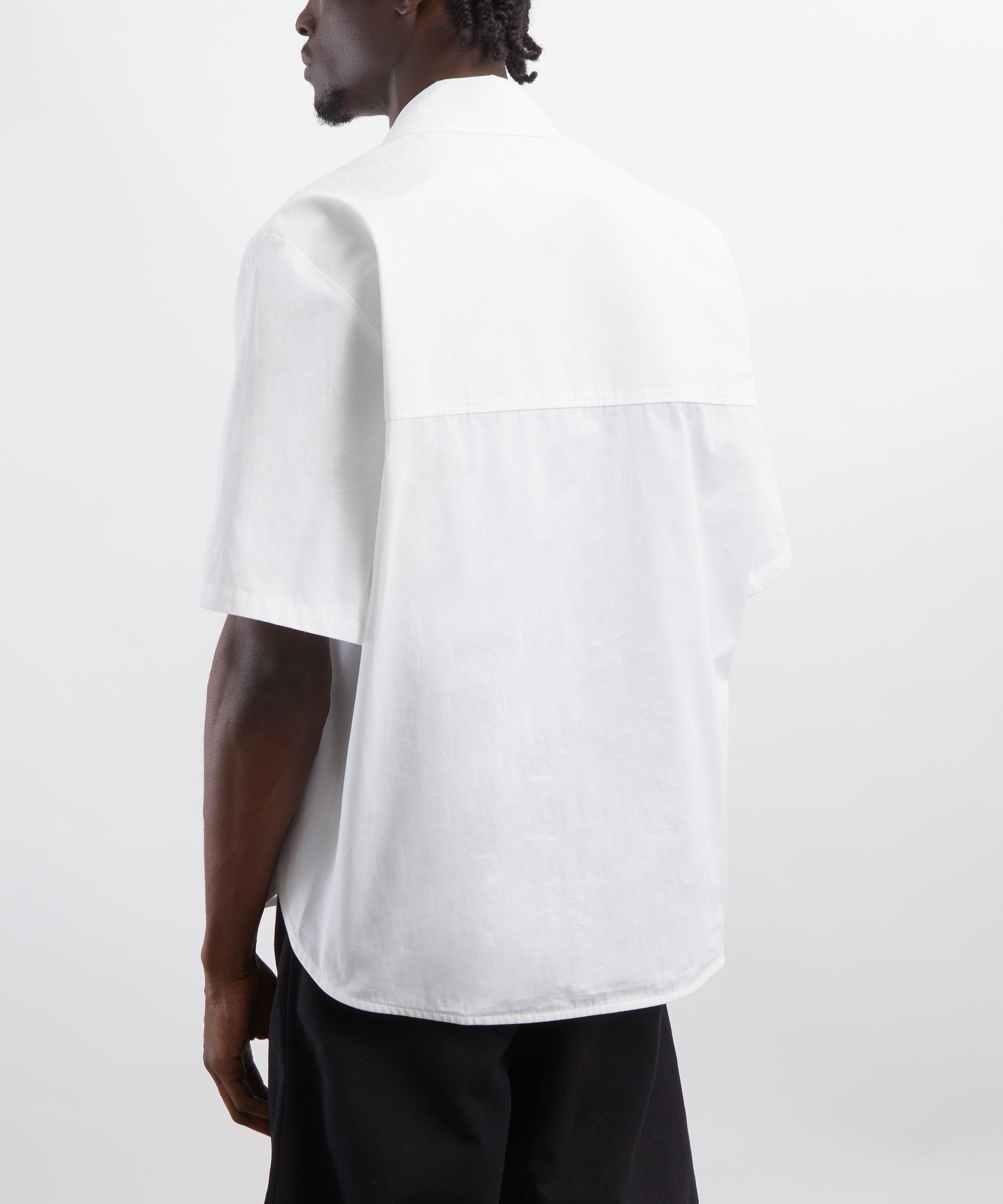 S&eacute;fr - Waylon White Poplin Shirt image number 3