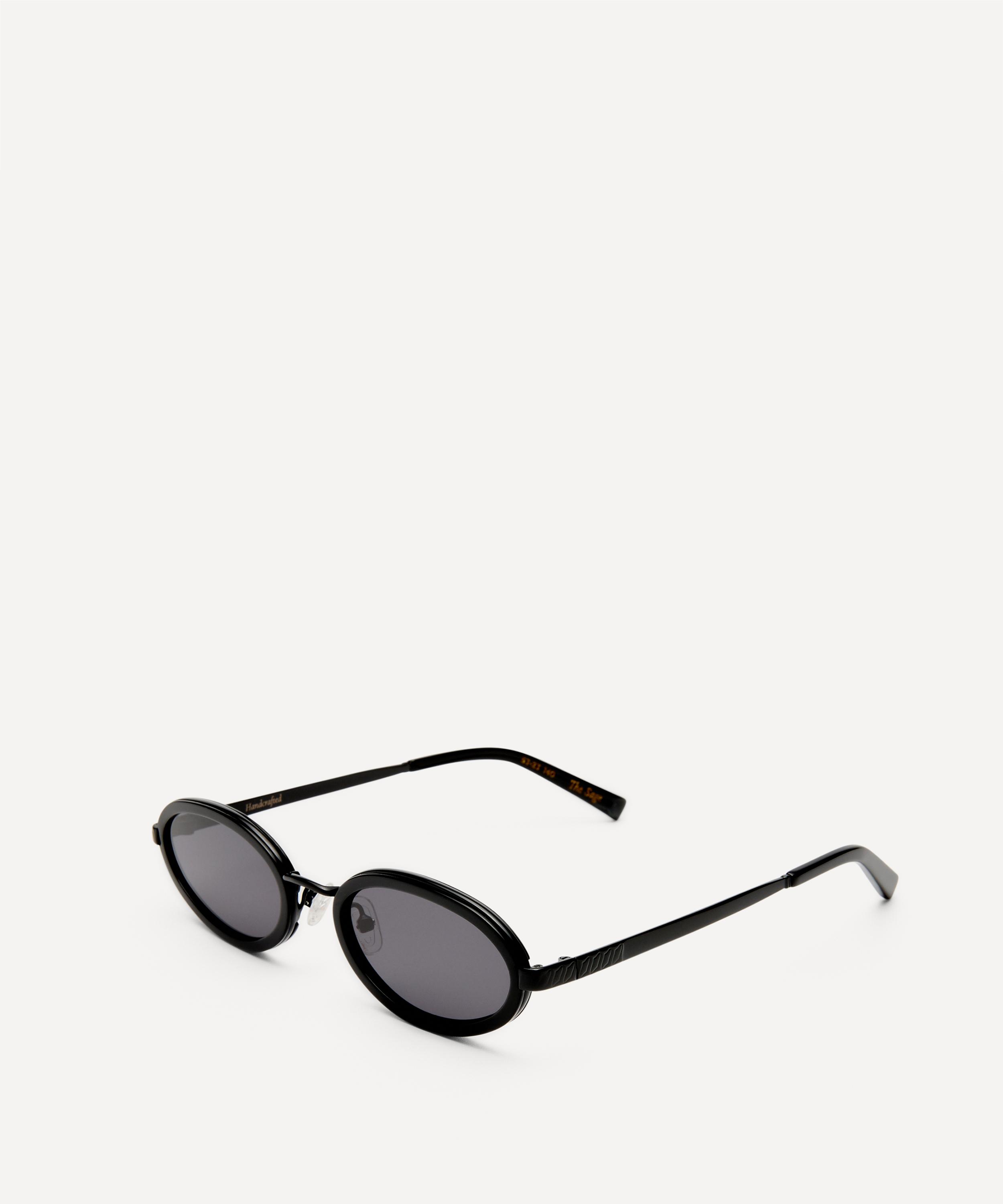 Luv Lou - Sage Oval Sunglasses image number 2