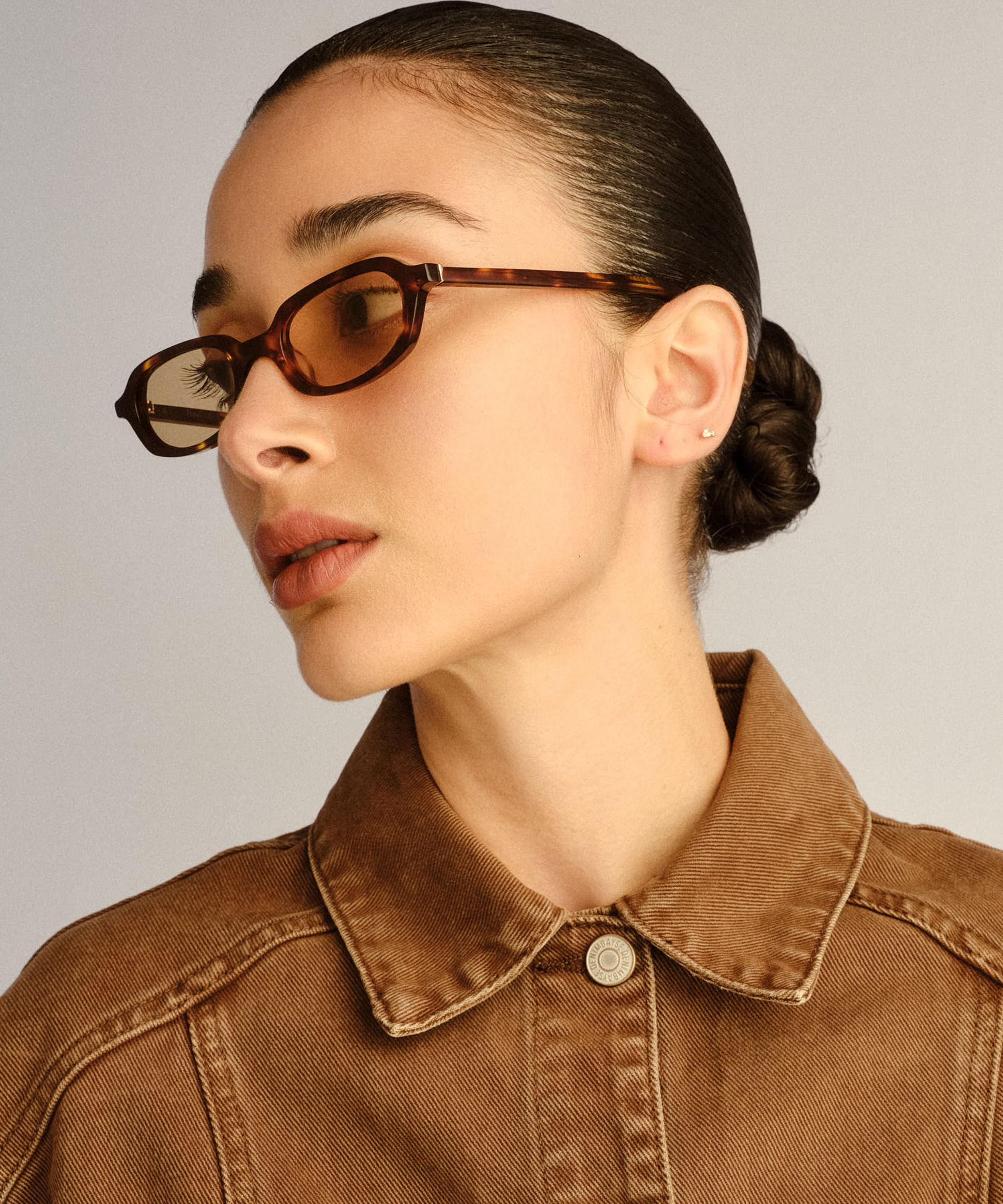 Luv Lou - Mimi Rectangle Sunglasses image number 1