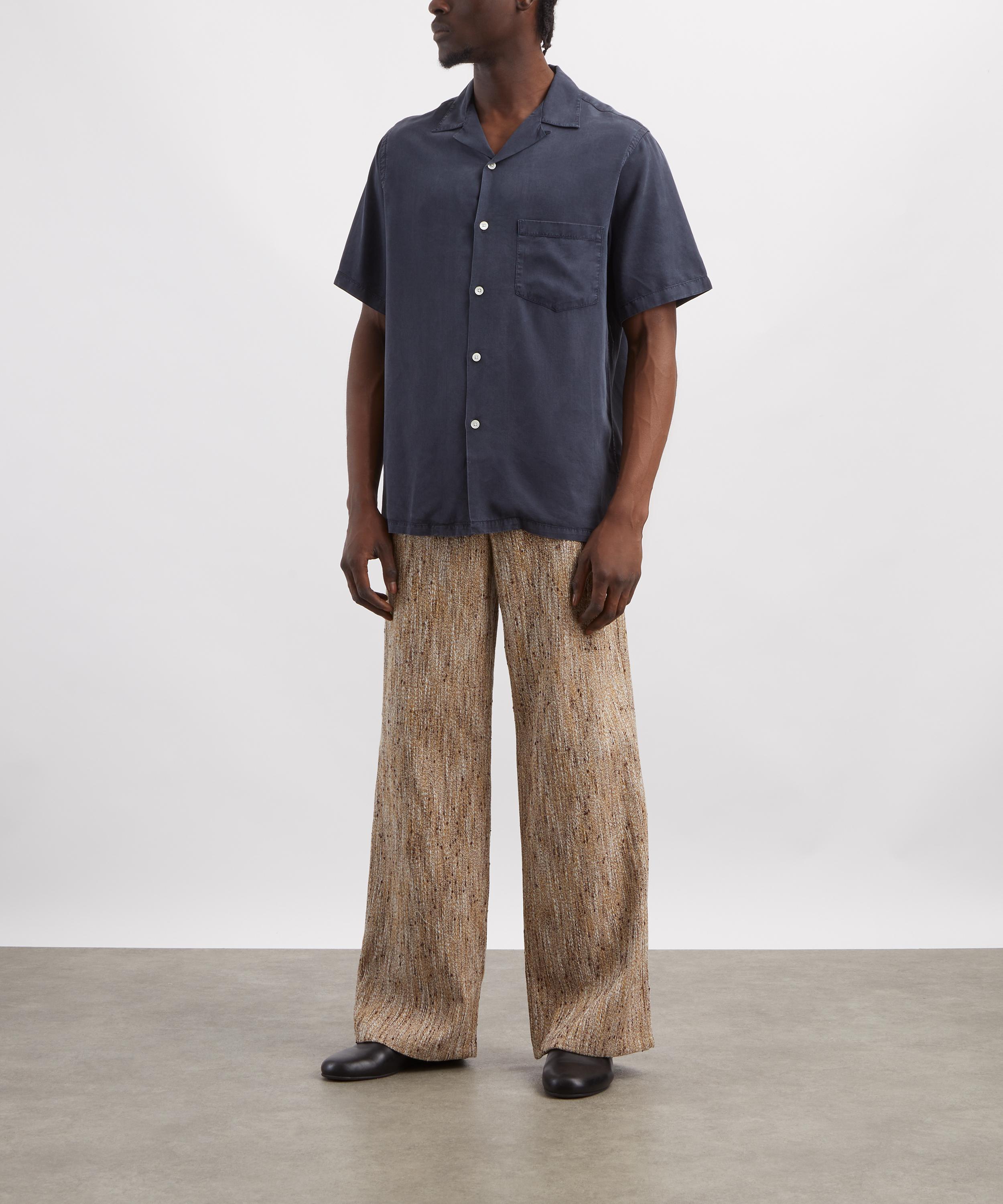 Portuguese Flannel - Dogtown Short-Sleeve Shirt in Navy image number 1