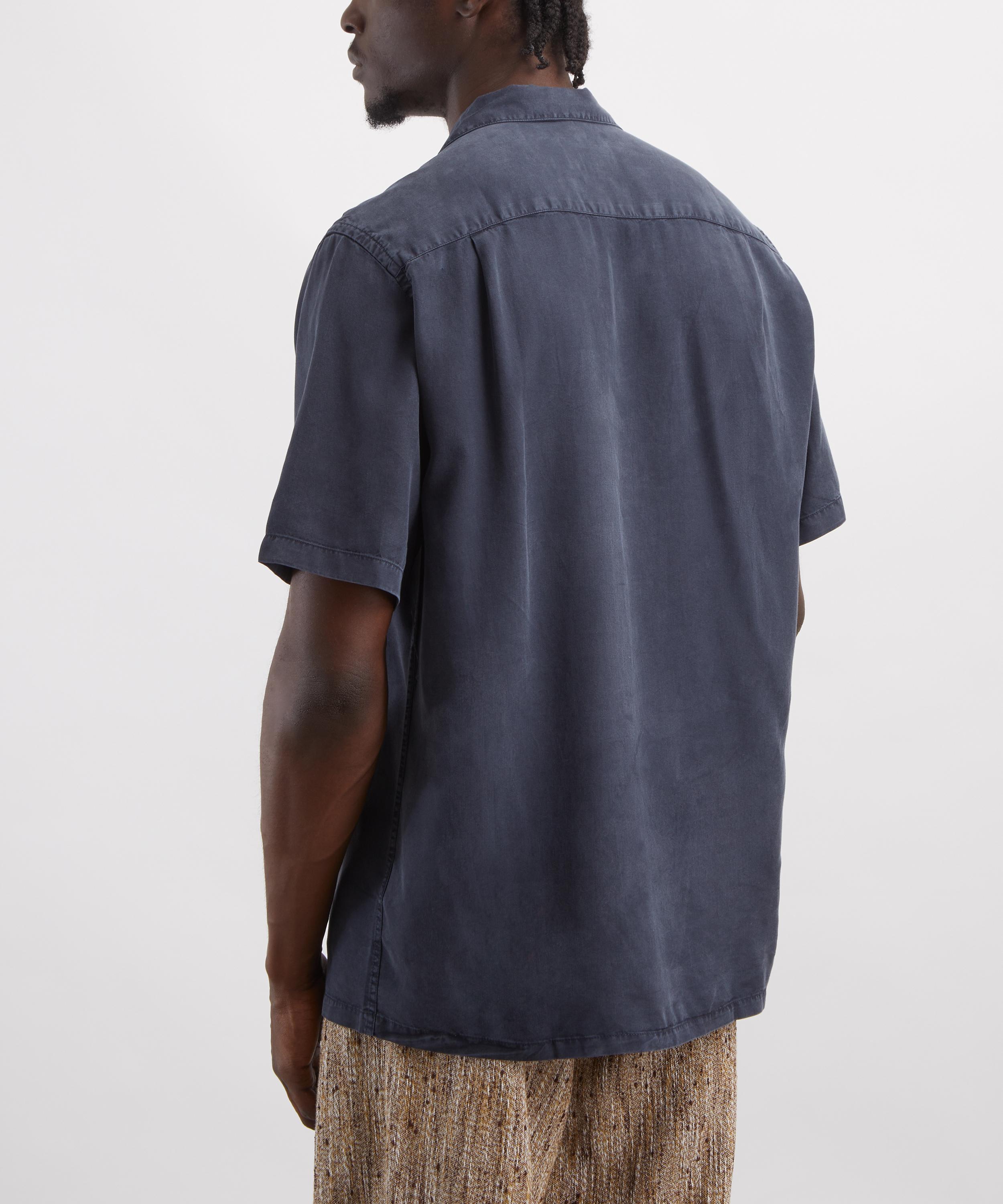 Portuguese Flannel - Dogtown Short-Sleeve Shirt in Navy image number 3