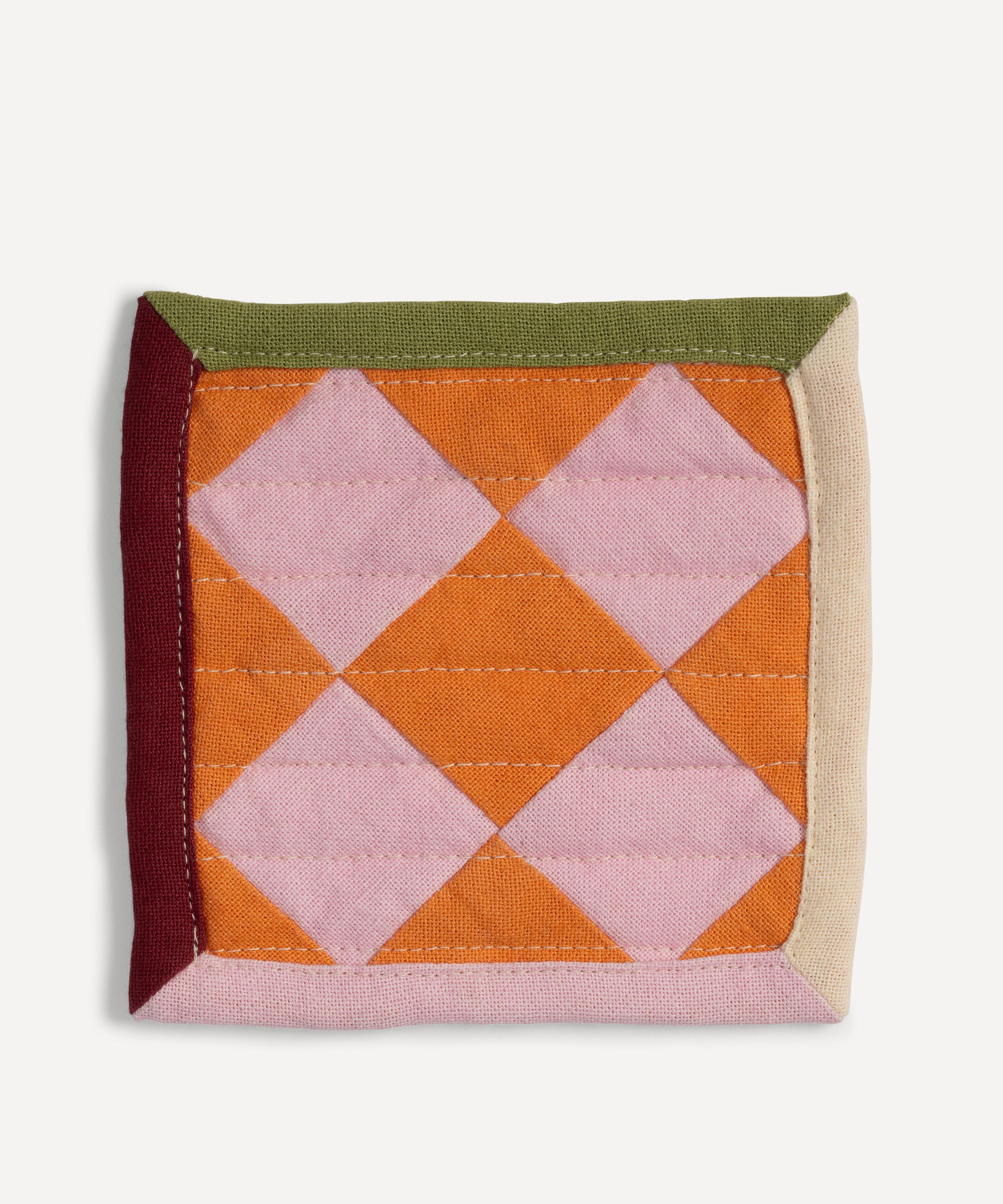 &Klevering - Stitch Coasters Set of Four image number 1