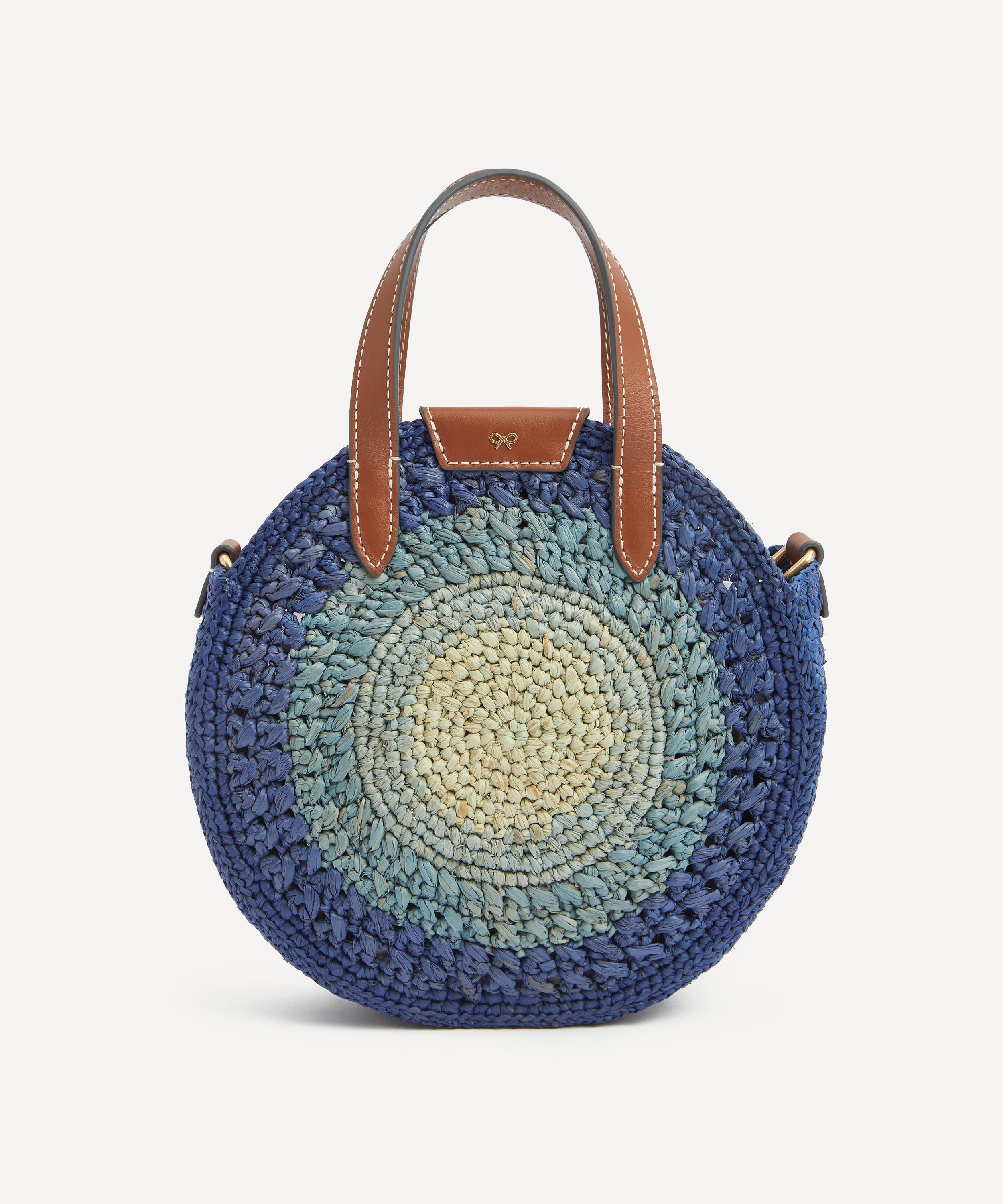 Anya Hindmarch - Small Raffia Round Bow Tote Bag image number 2