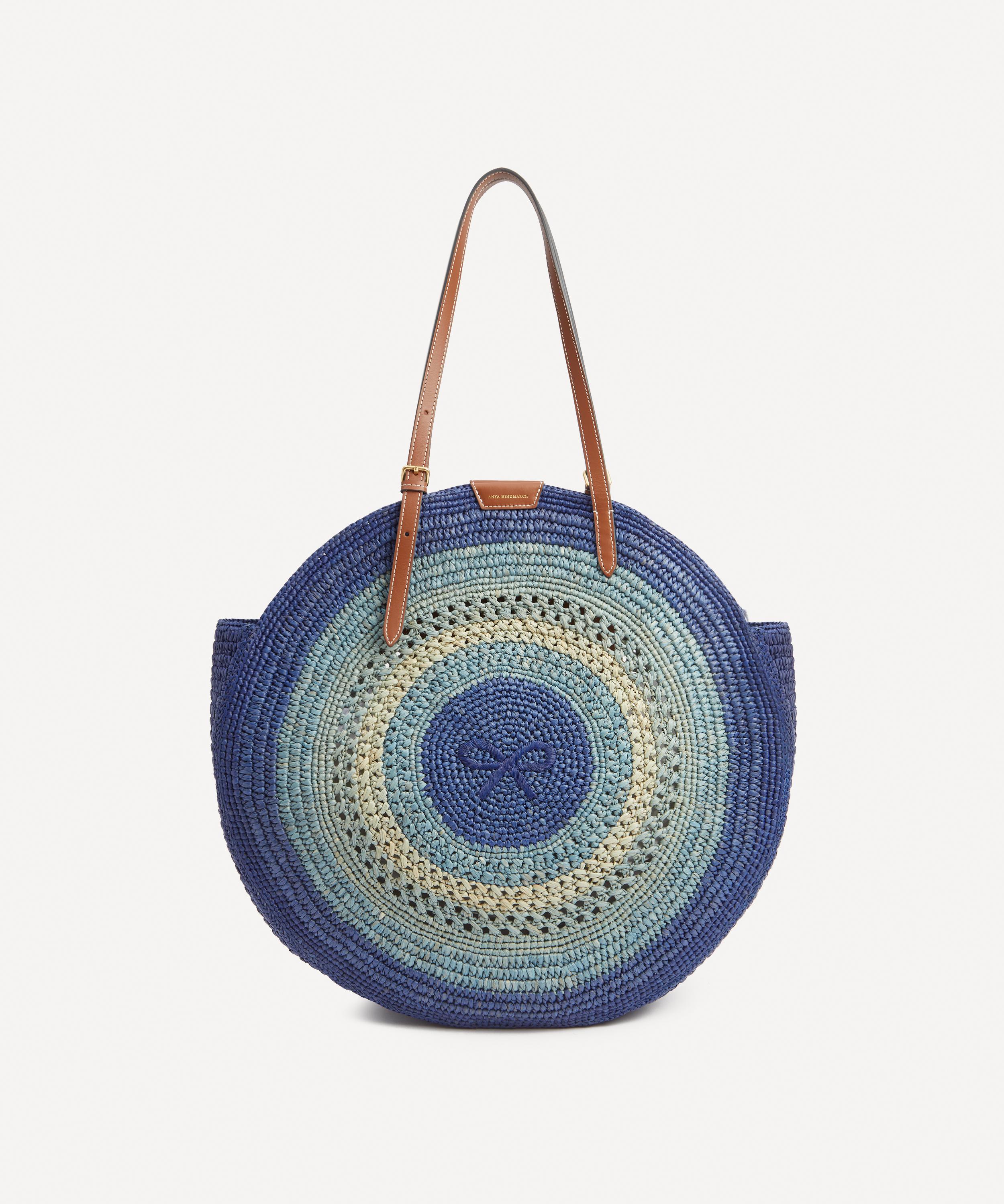 Anya Hindmarch - Raffia Round Bow Tote Bag