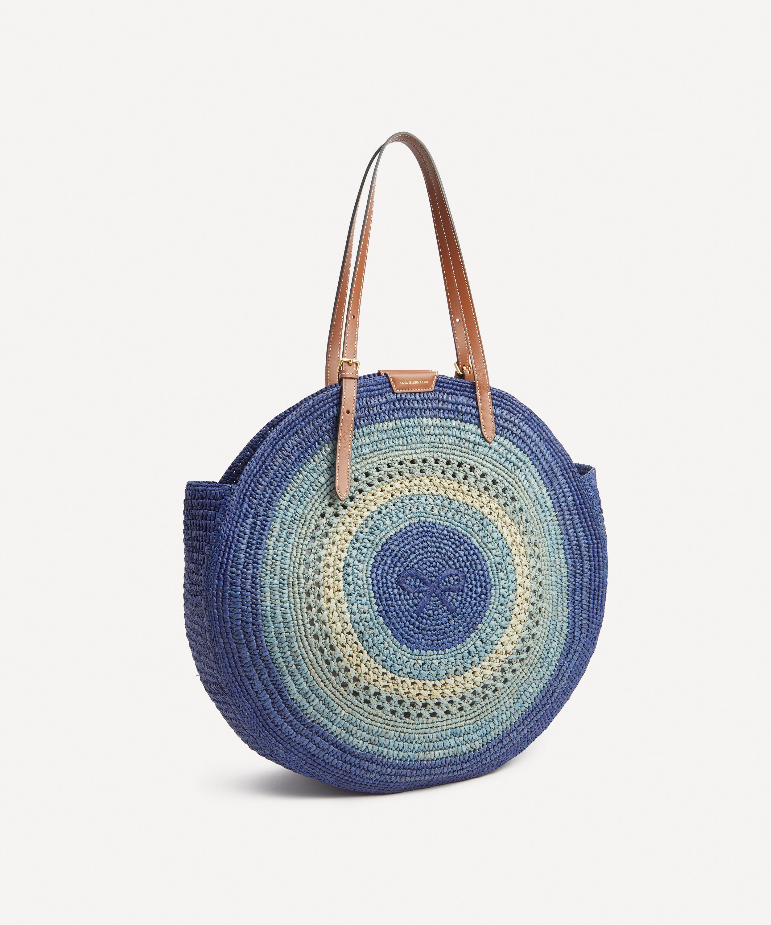 Anya Hindmarch - Raffia Round Bow Tote Bag image number 1