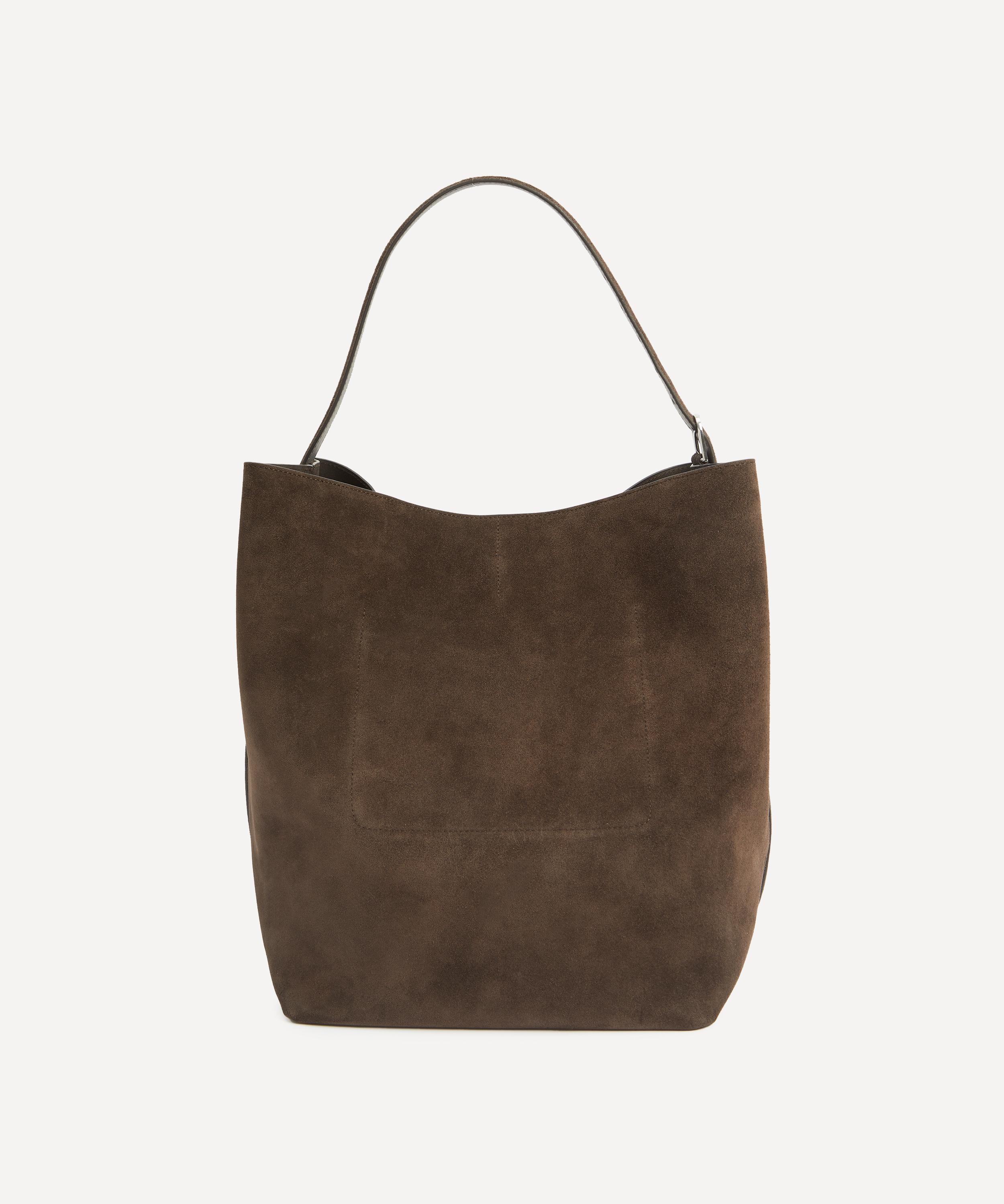 Toteme - Belted Suede Bag image number 3