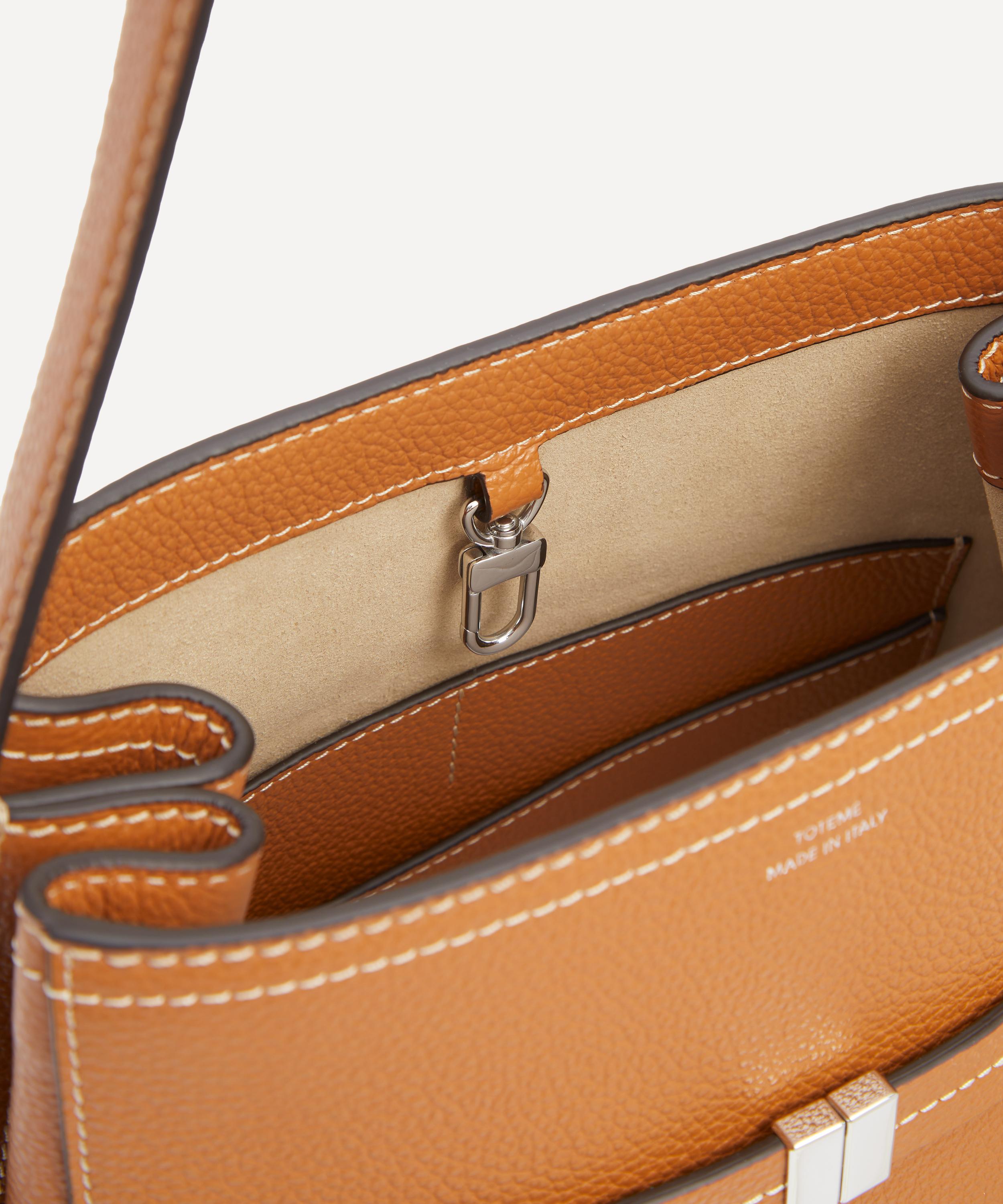 Toteme - Belted Leather Buckle Bag image number 5