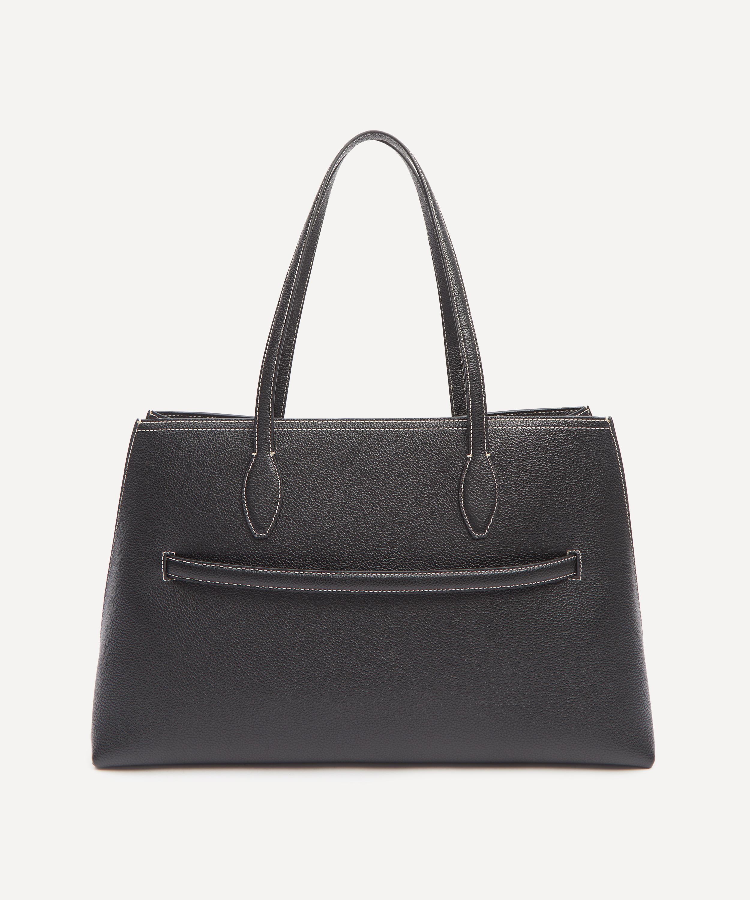 Toteme - Grained Leather Lounge Tote image number 3