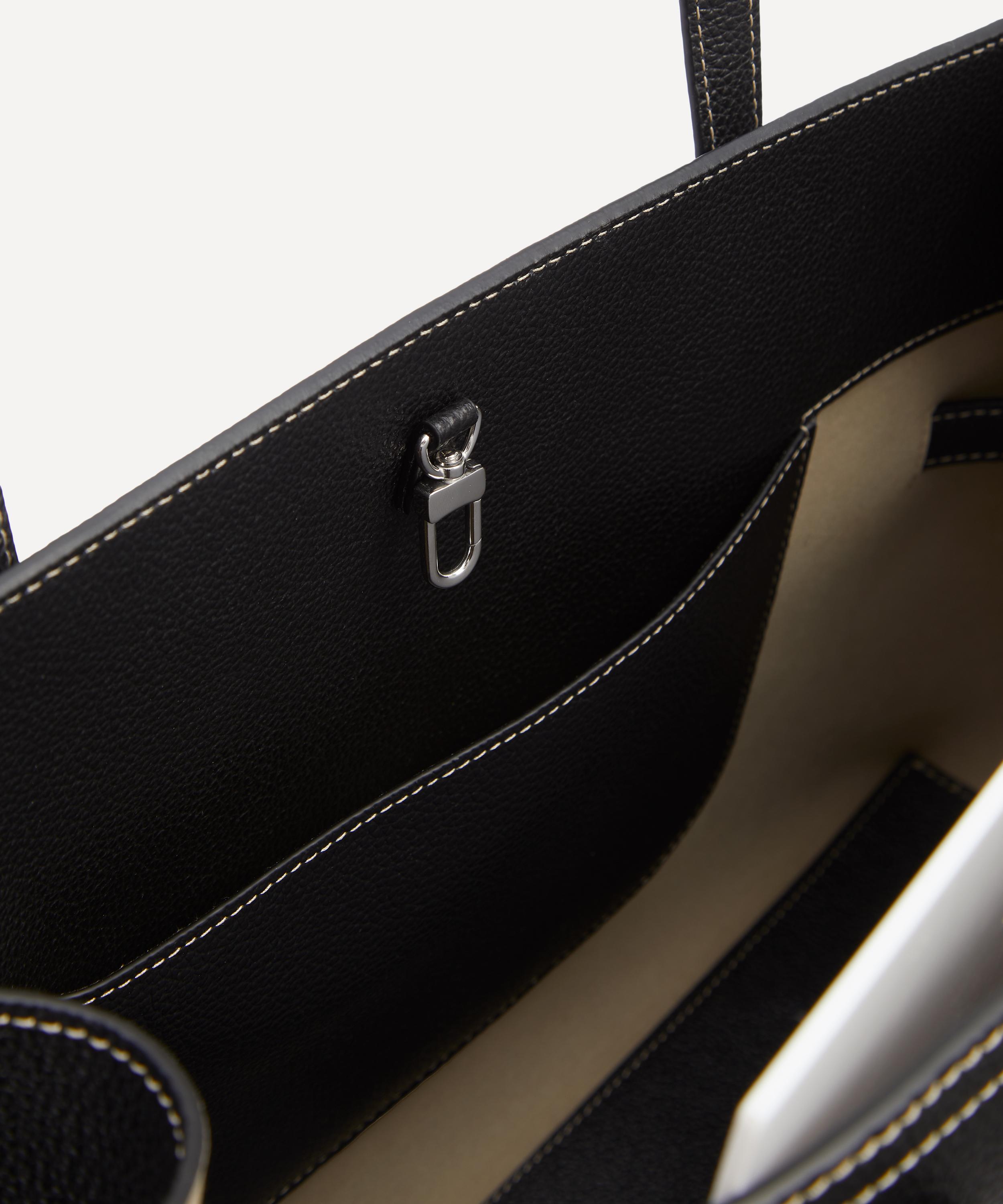 Toteme - Grained Leather Lounge Tote image number 5