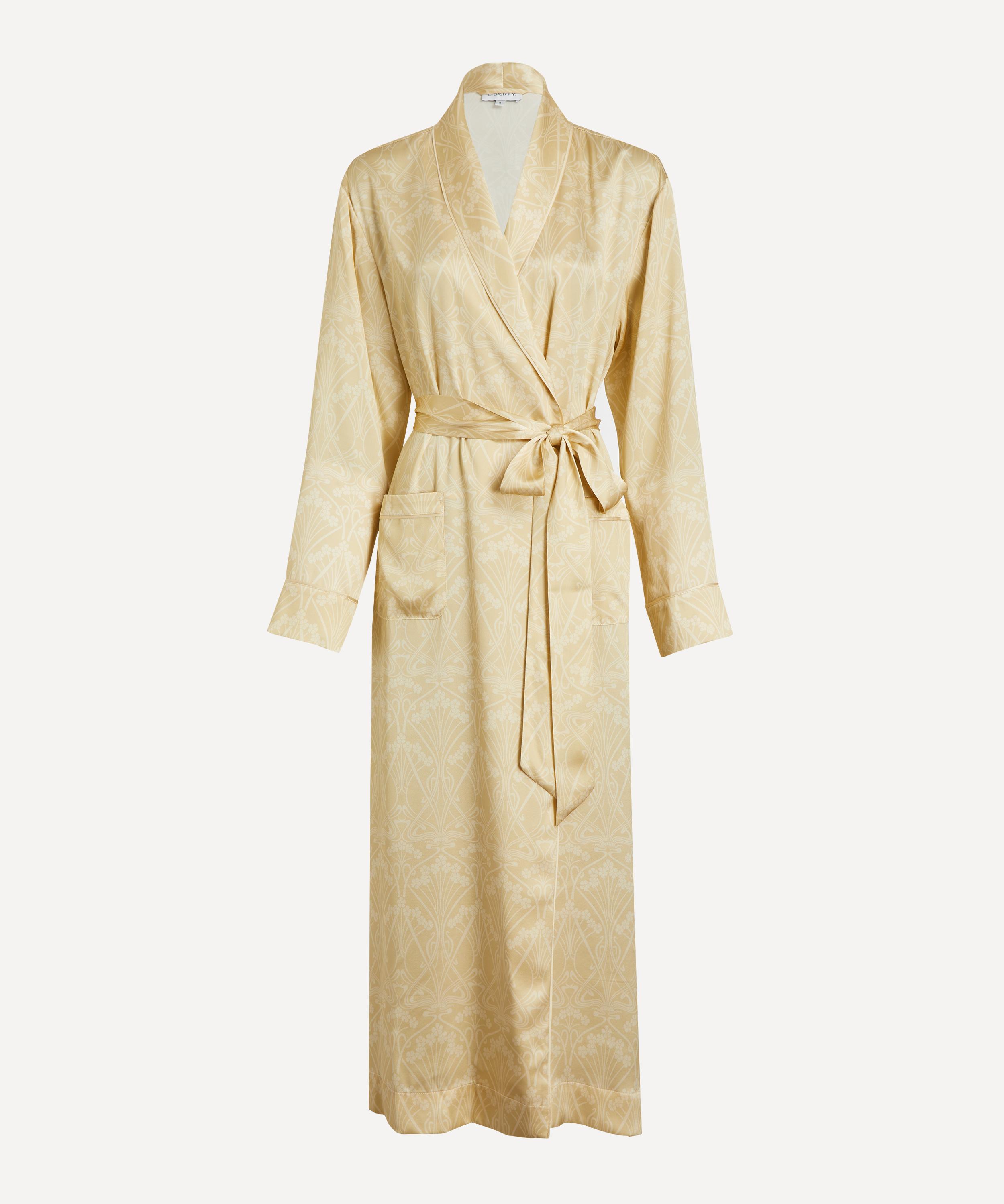 Liberty - Nouveau Ianthe Silk-Satin Robe