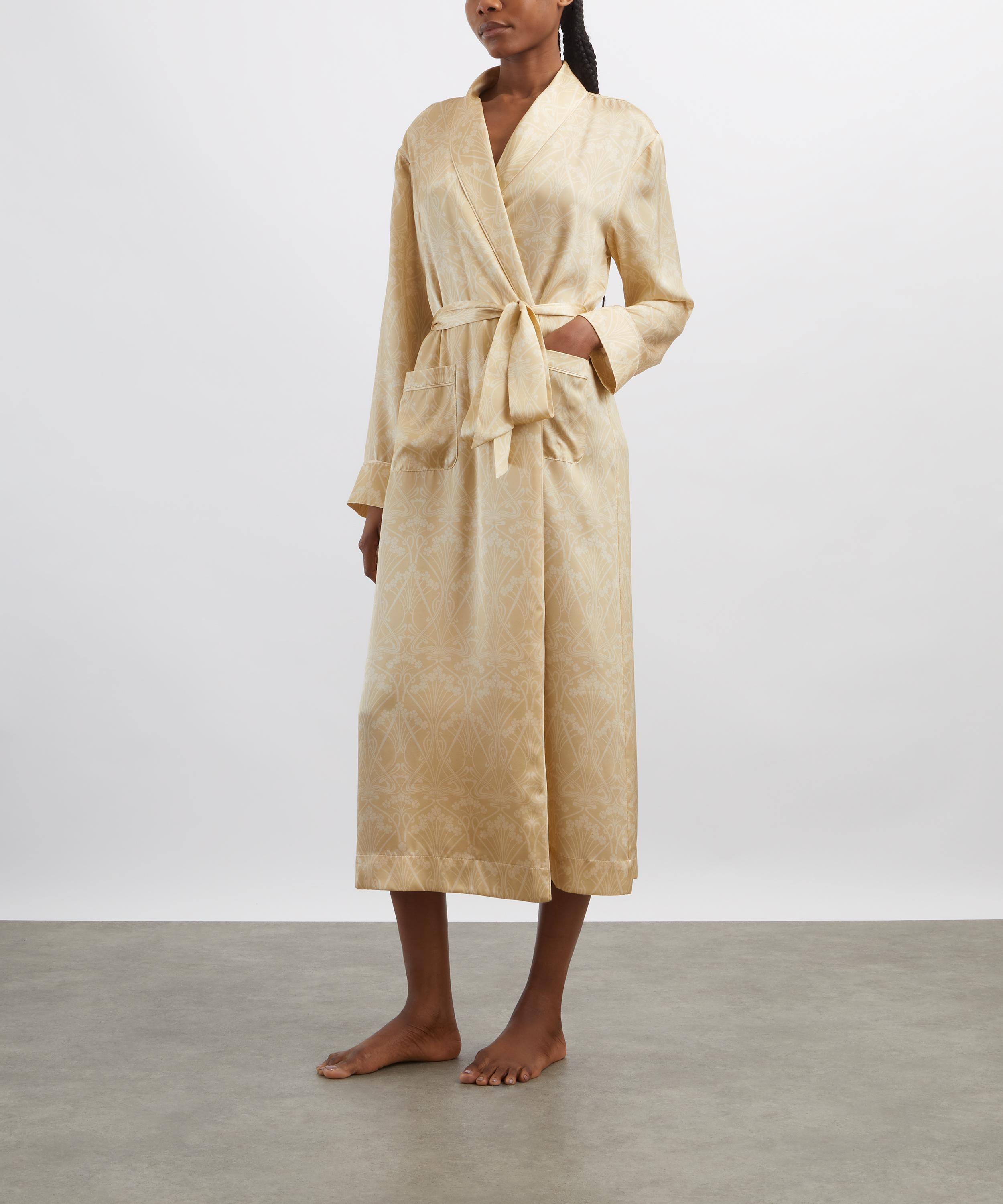 Liberty - Nouveau Ianthe Silk-Satin Robe image number 1