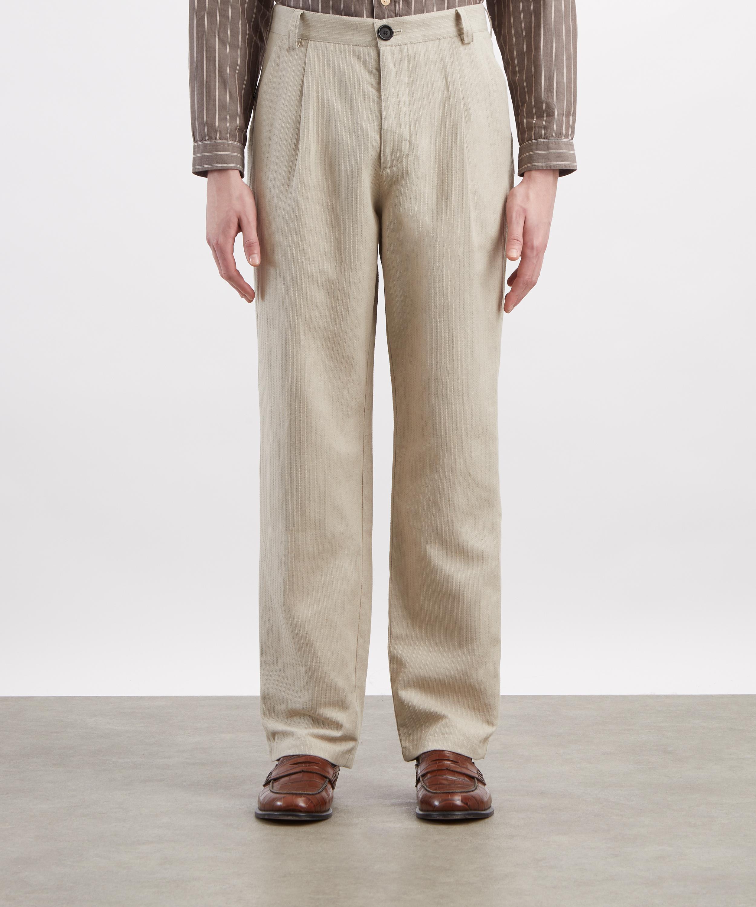 Oliver Spencer - Morton Pleated Trousers image number 2
