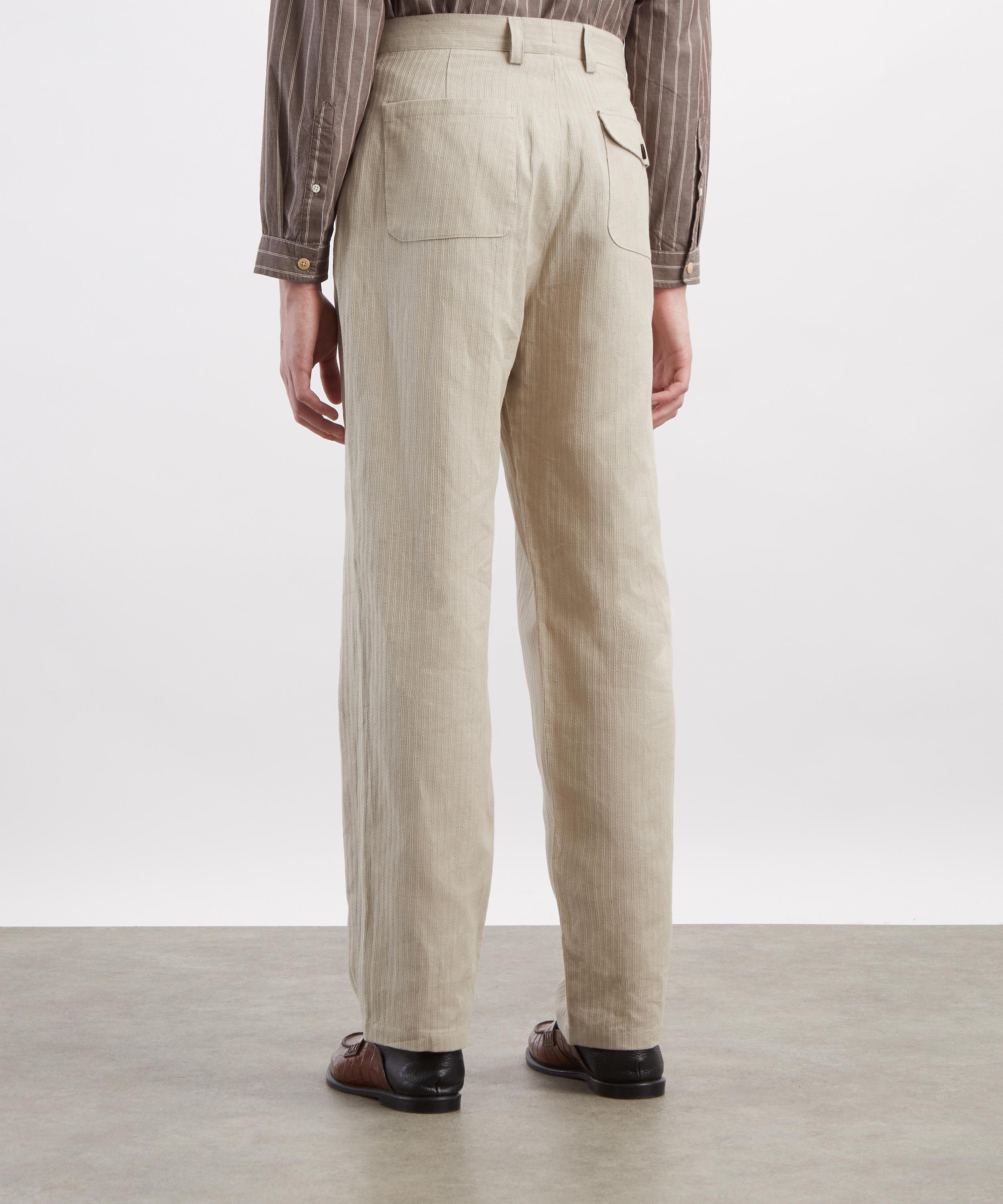 Oliver Spencer - Morton Pleated Trousers image number 3