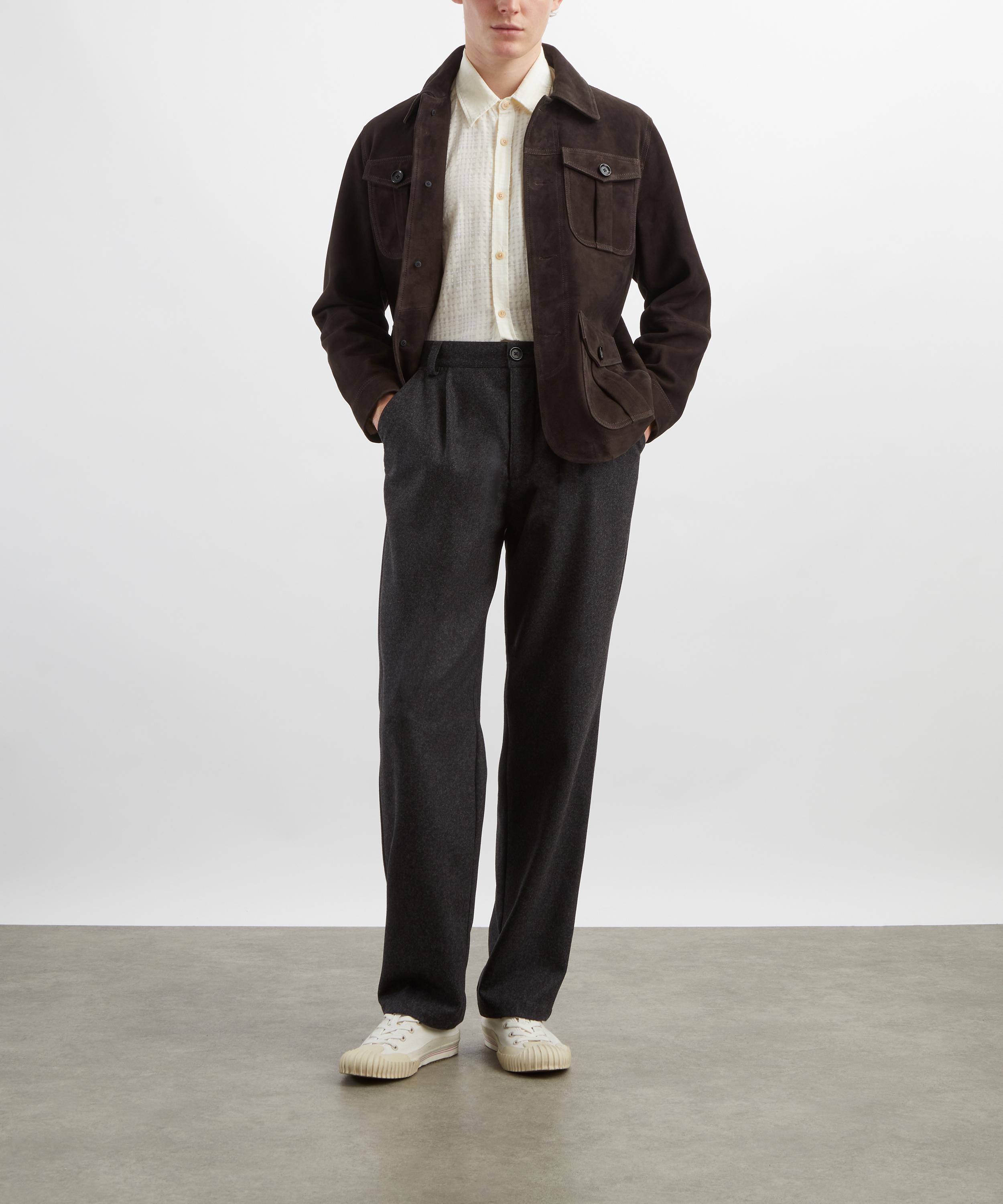 Oliver Spencer - New York Special Sampson Cream Shirt image number 1