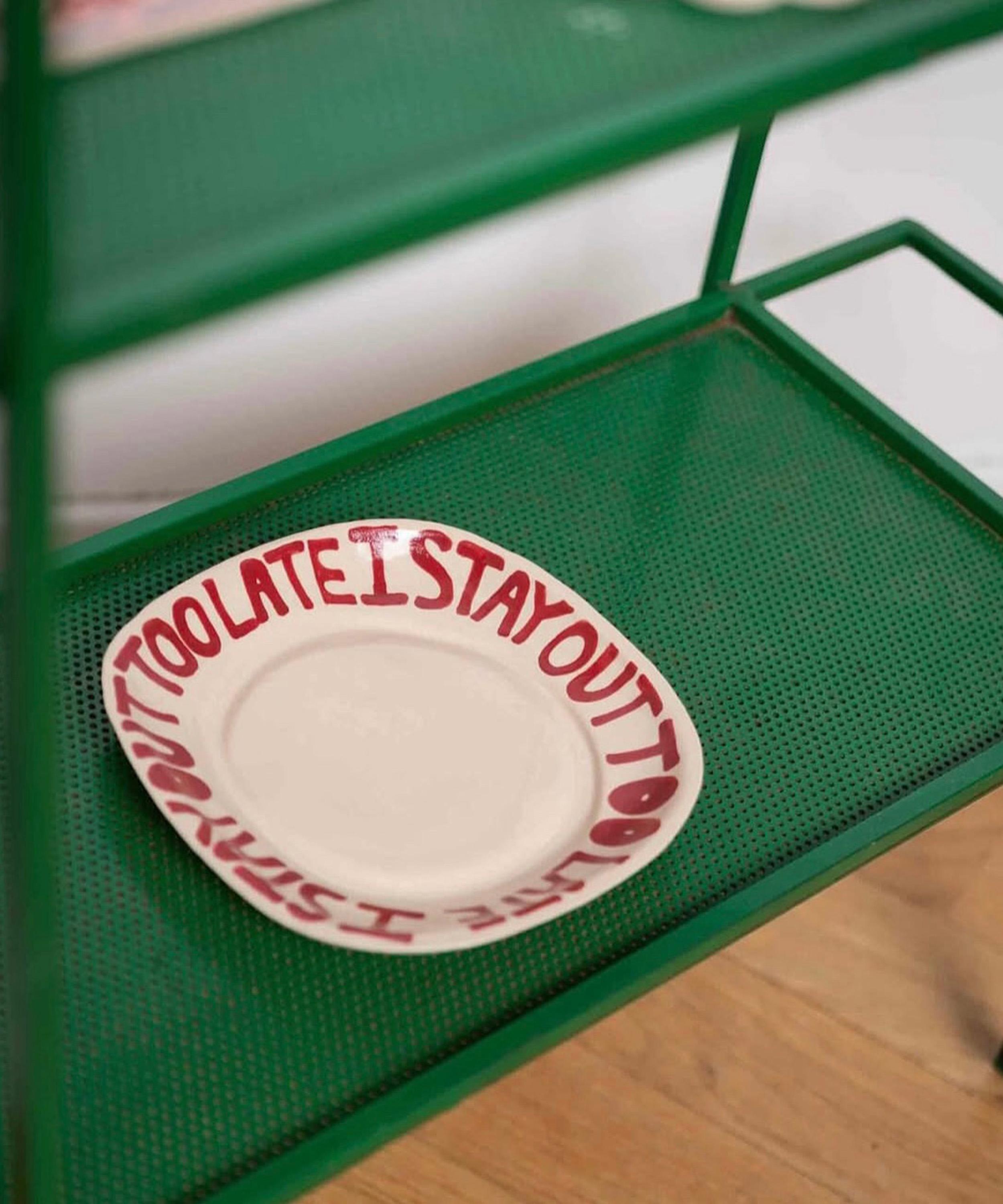 L&Clay Ceramics - I Stay Out Too Late Trinket Tray image number 1