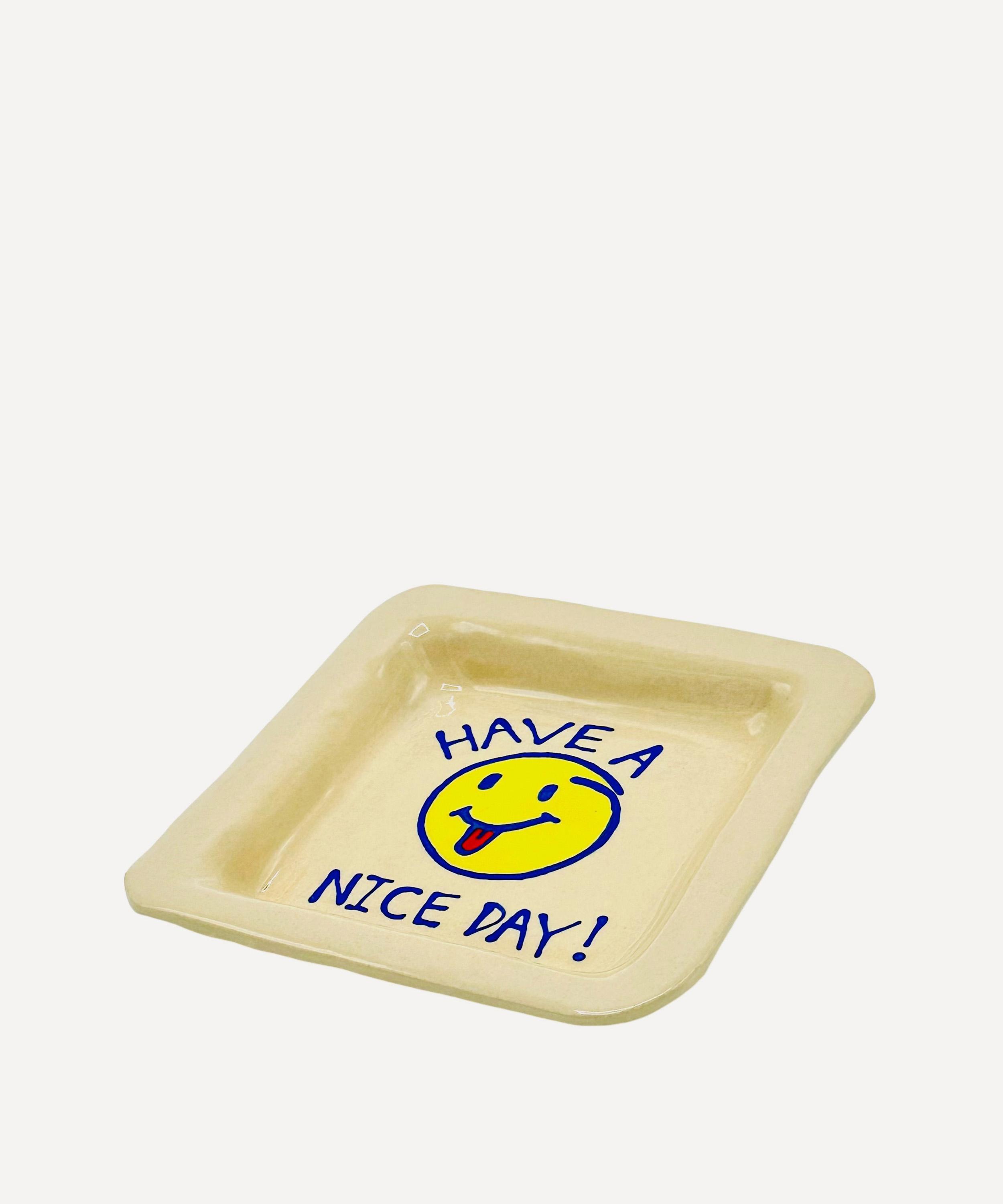 L&Clay Ceramics - Have a Nice Day Trinket Tray