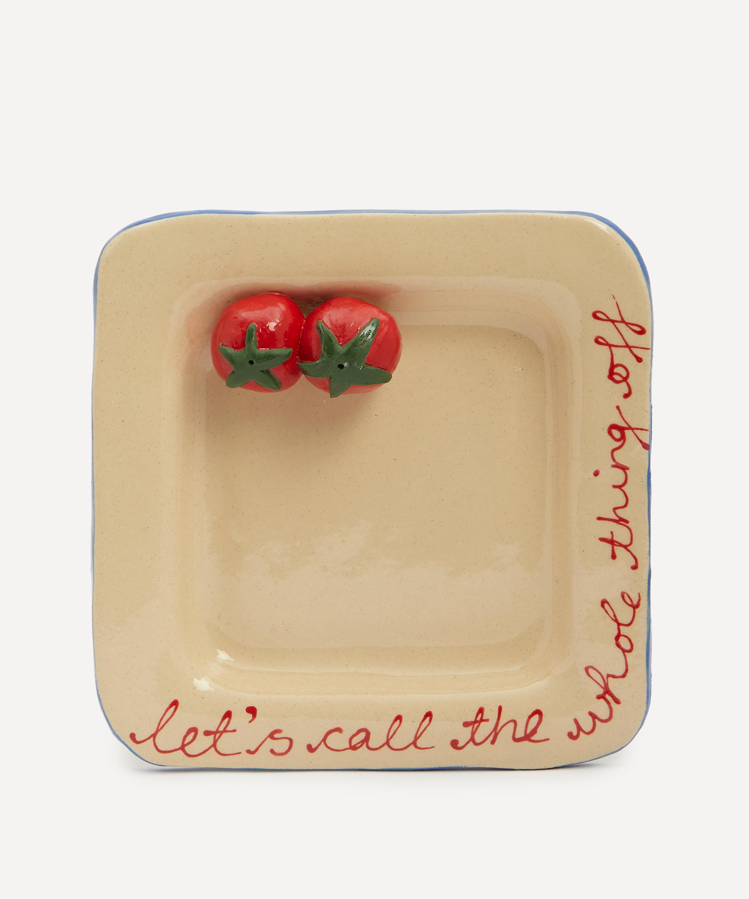 L&Clay Ceramics - Let&rsquo;s Call The Whole Thing Off Trinket Tray