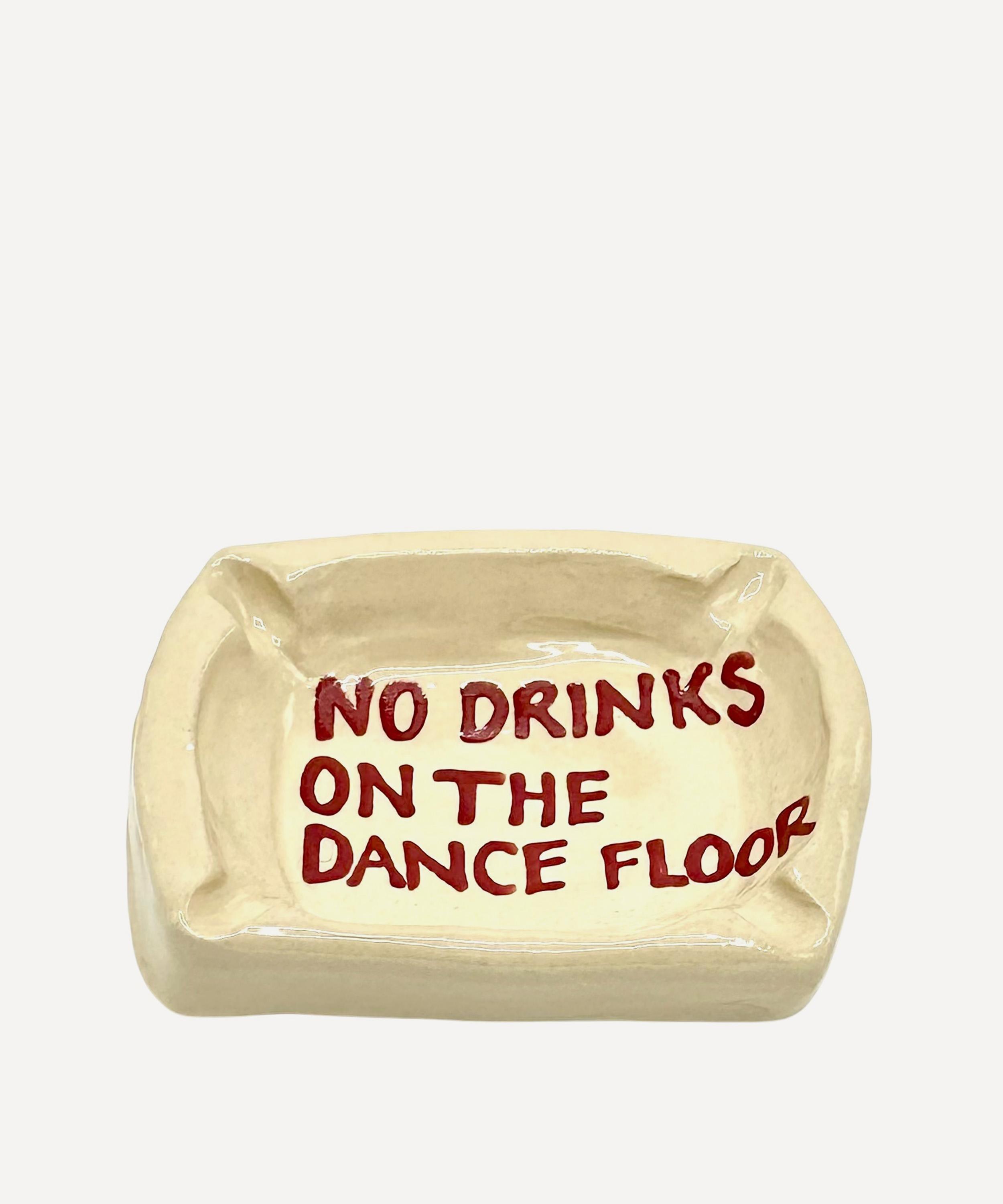 L&Clay Ceramics - No Drinks On The Dance Floor Ashtray image number 0