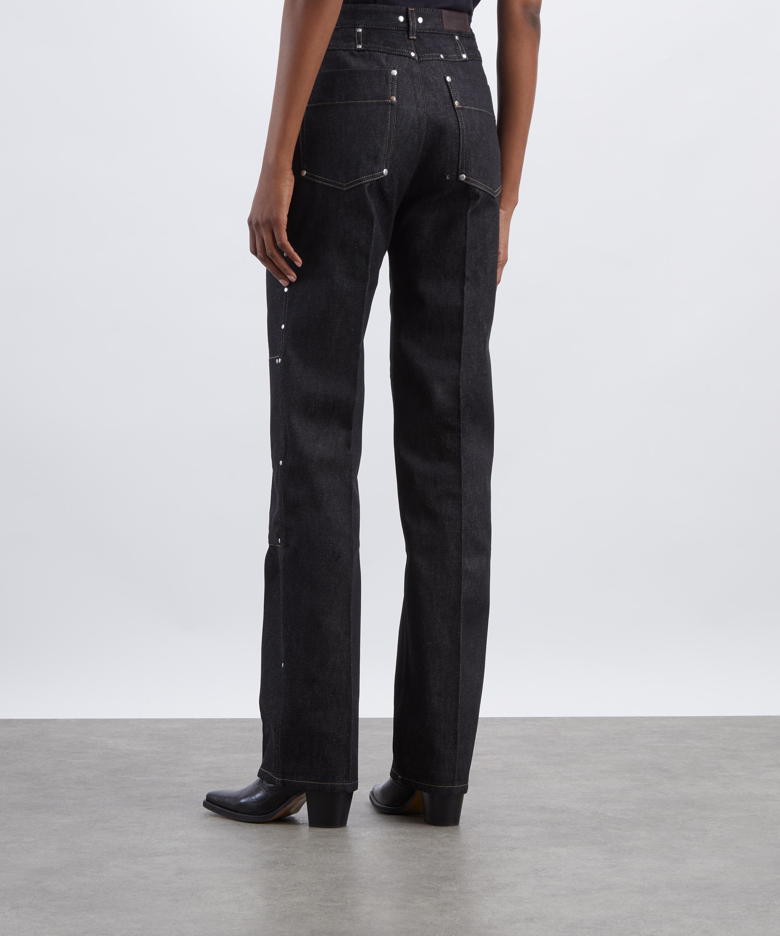 Lemaire - High-Waisted Straight Denim Trousers image number 3