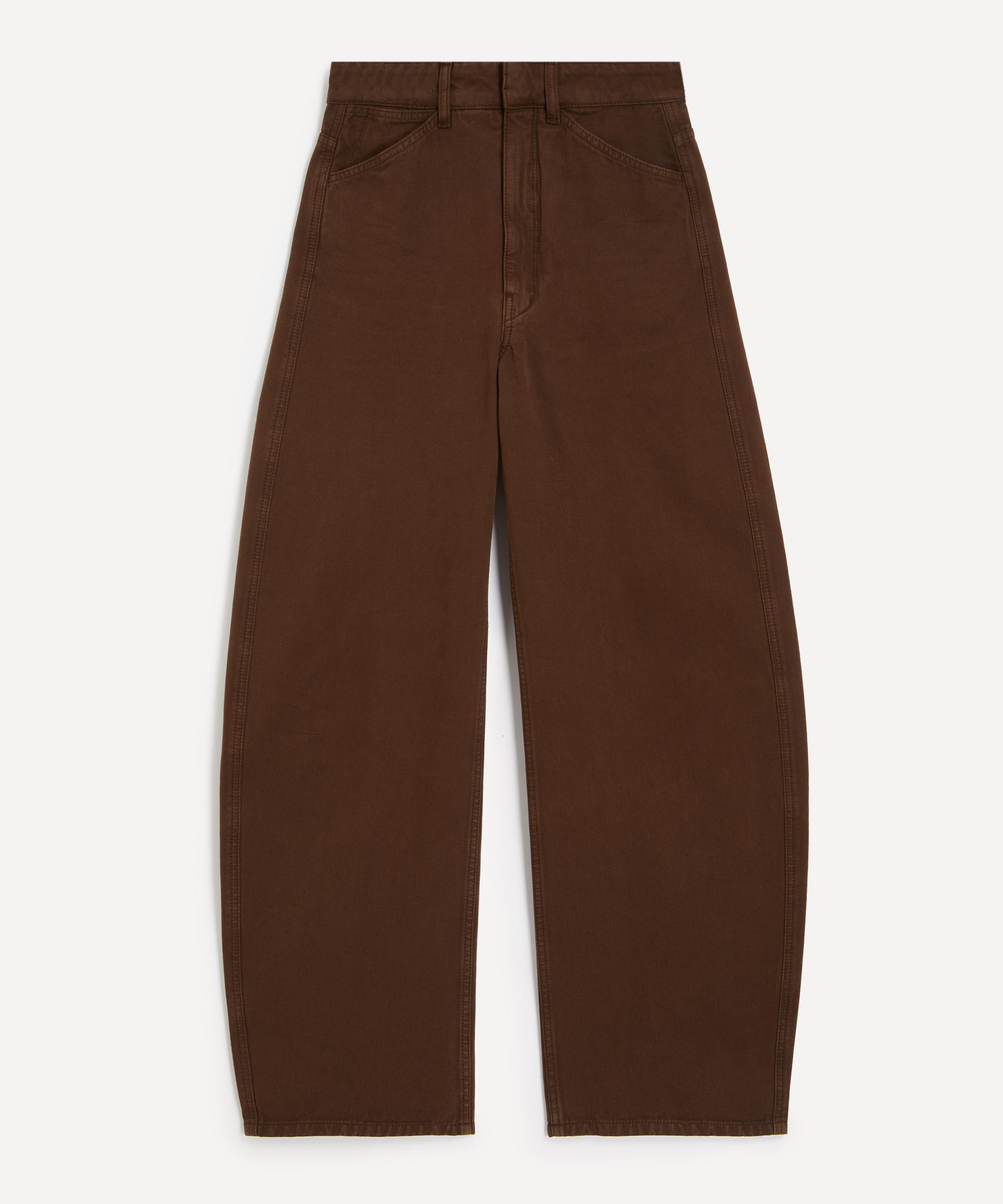 Lemaire - High Waisted Curved Pants