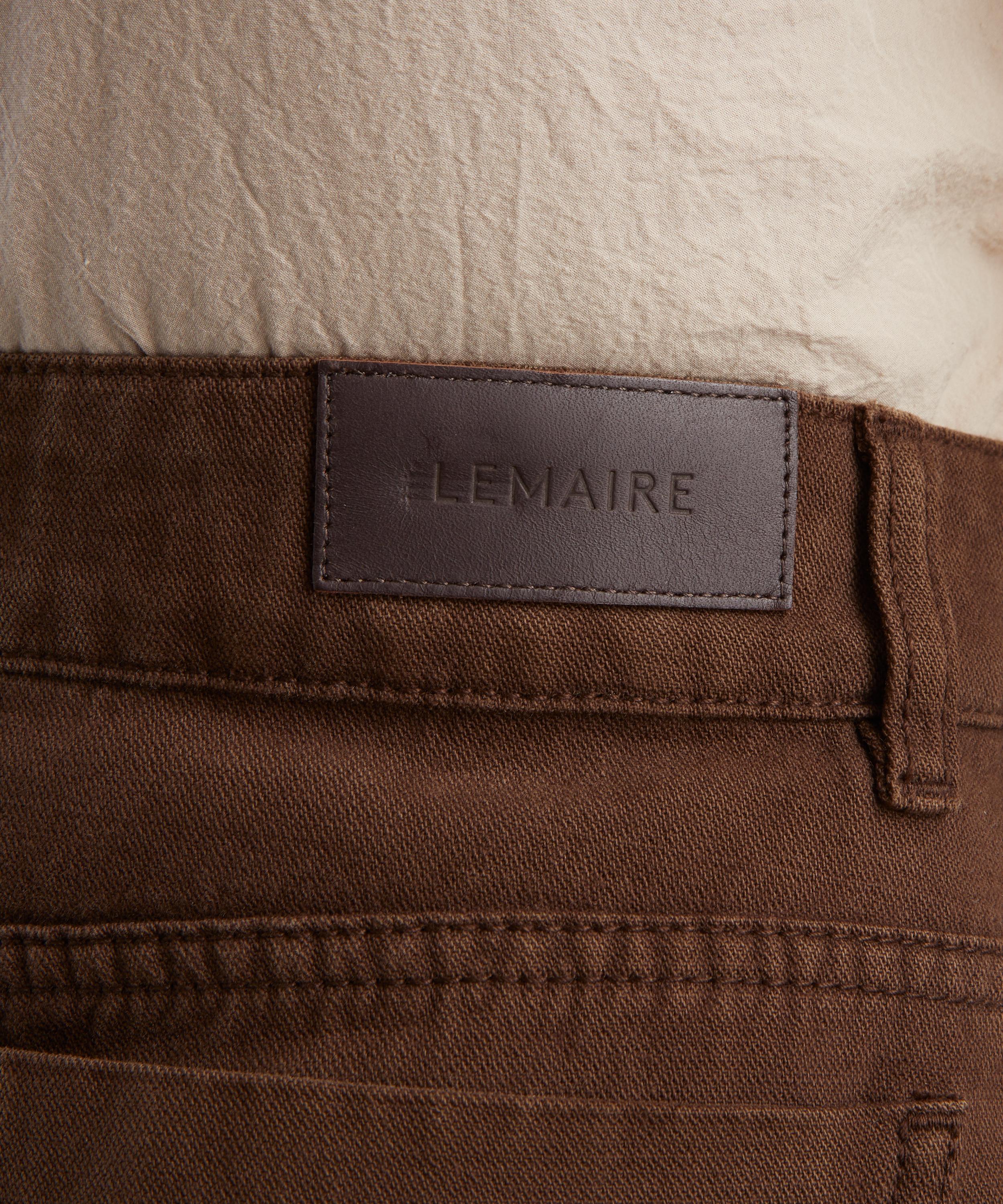 Lemaire - High Waisted Curved Pants image number 4