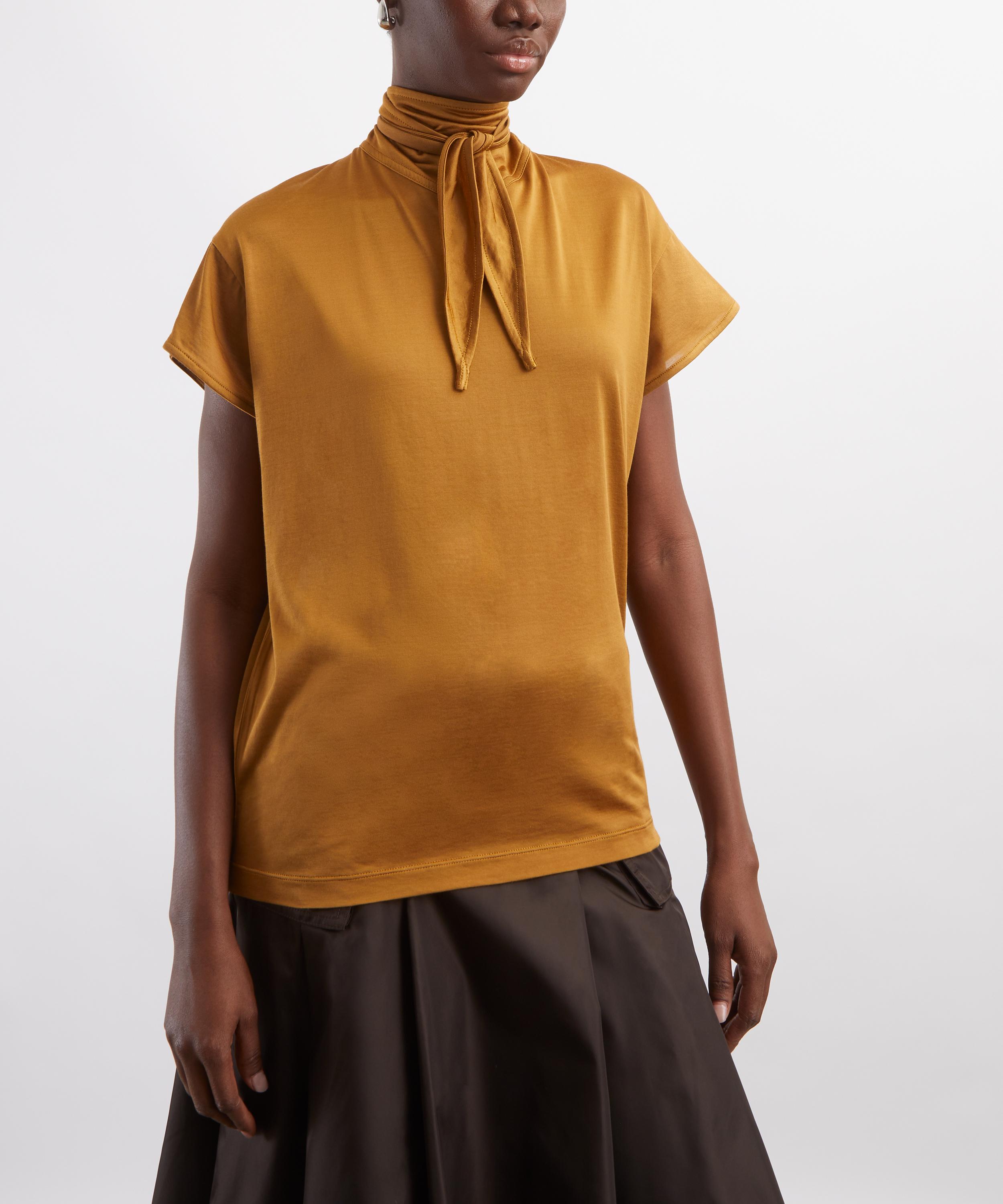 Lemaire - Short-Sleeve Foulard Top image number 2