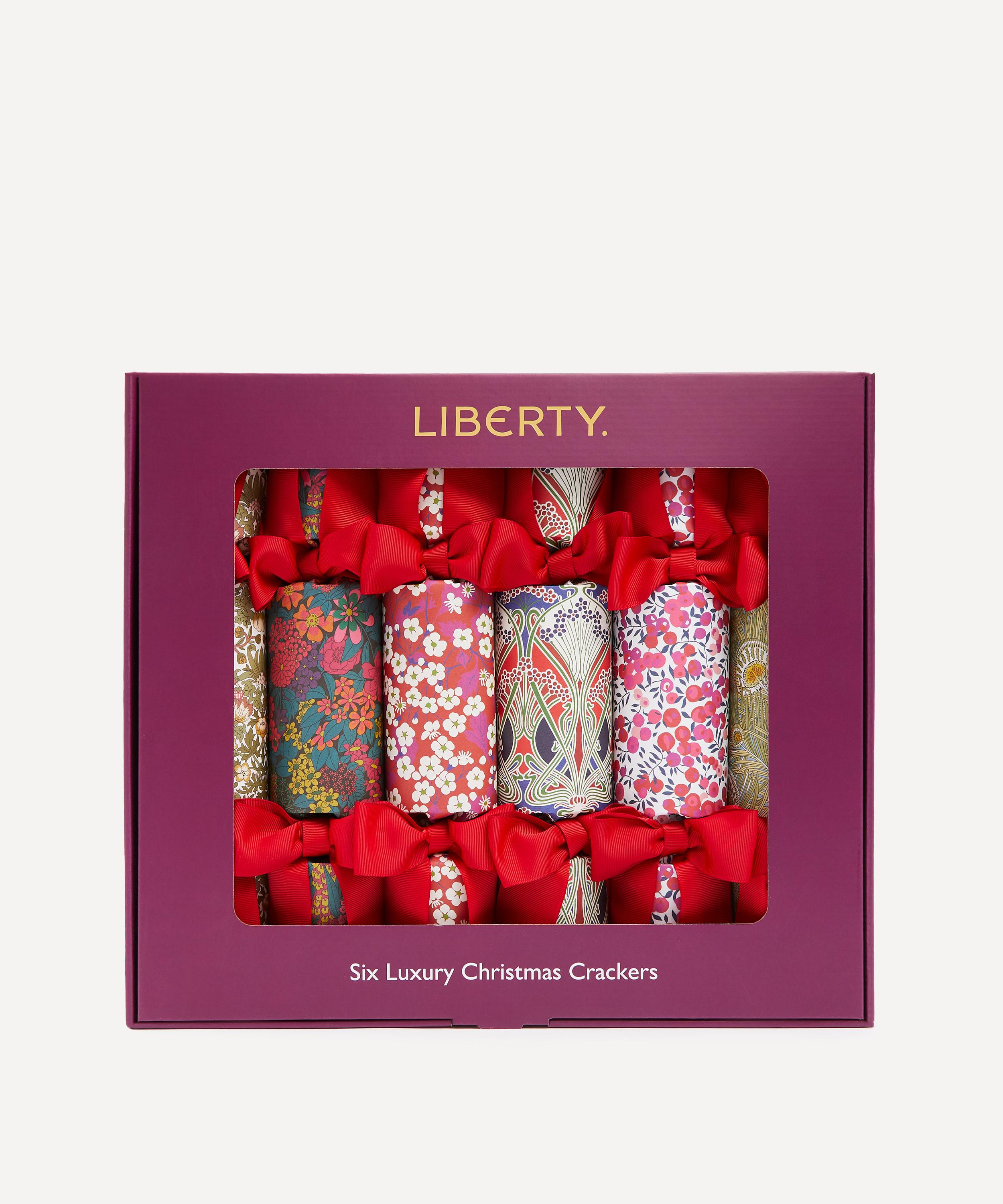 Christmas - Liberty Luxury Christmas Crackers Set of Six image number 0