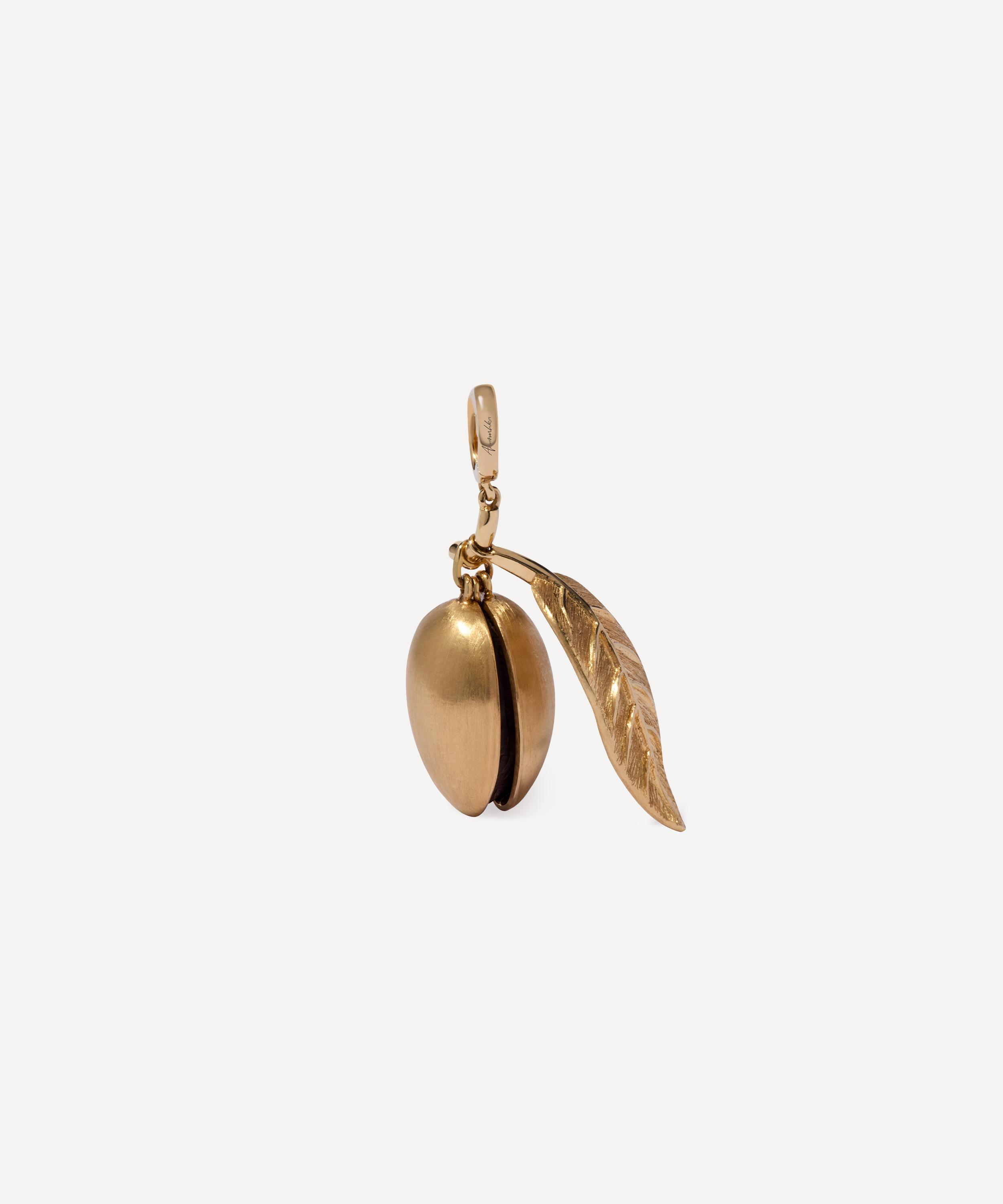 Annoushka - 18ct Gold Mythology Almond Charm Pendant image number 4