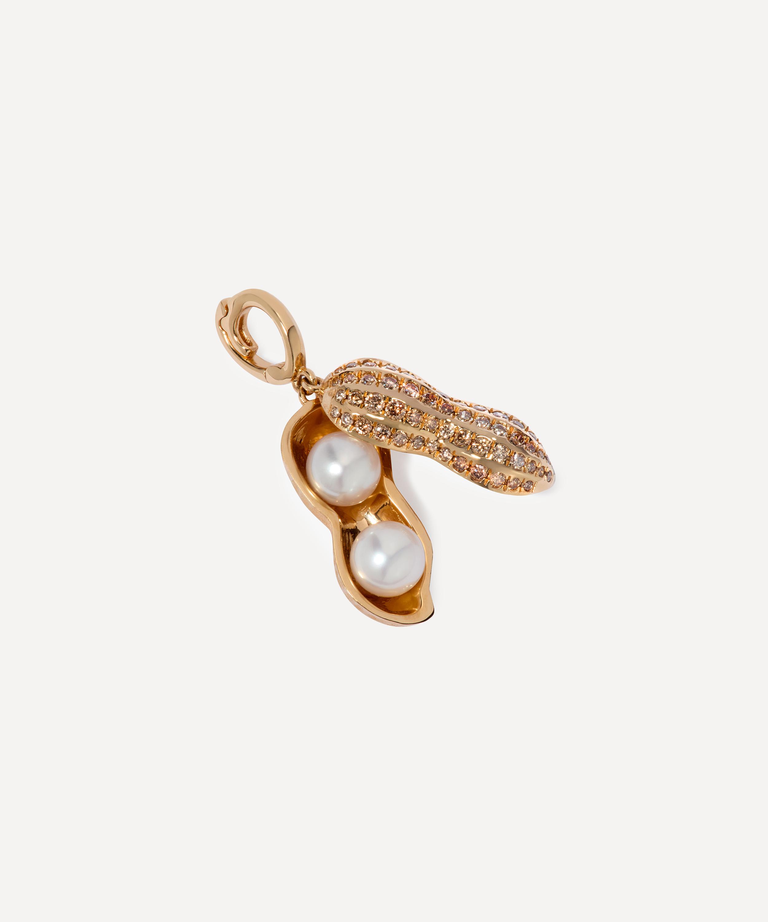 Annoushka - 18ct Gold Mythology Peanut Charm Pendant image number 2