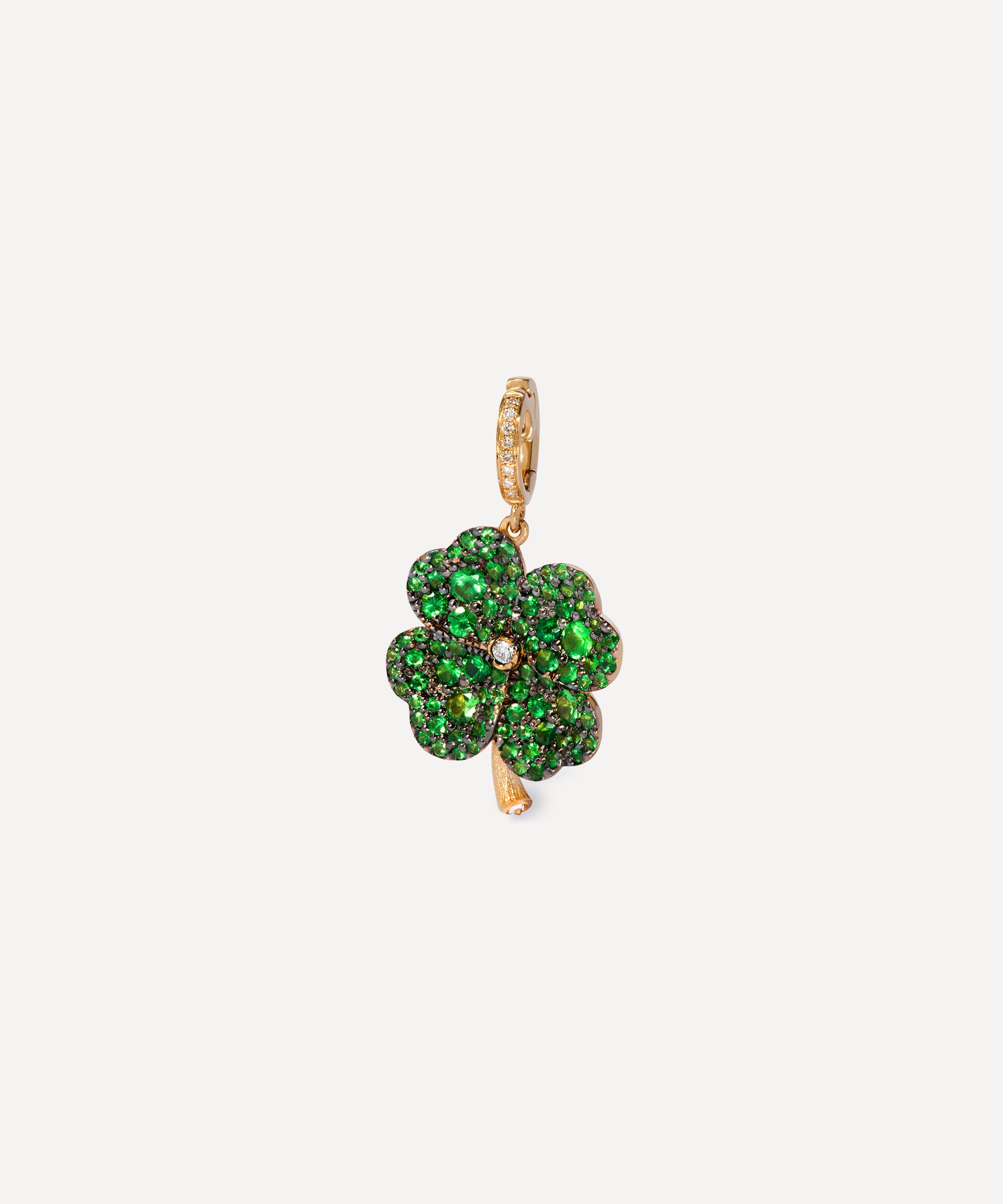 Annoushka - 18ct Gold Mythology Clover Charm Pendant