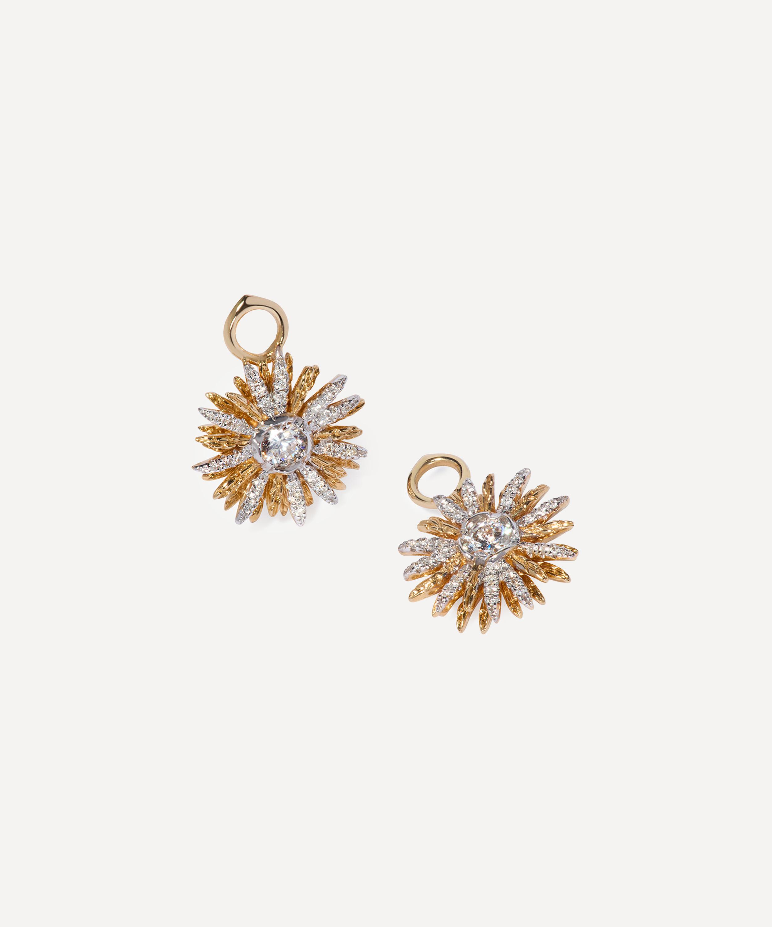 Annoushka - 18ct Gold Daisy Earring Drops