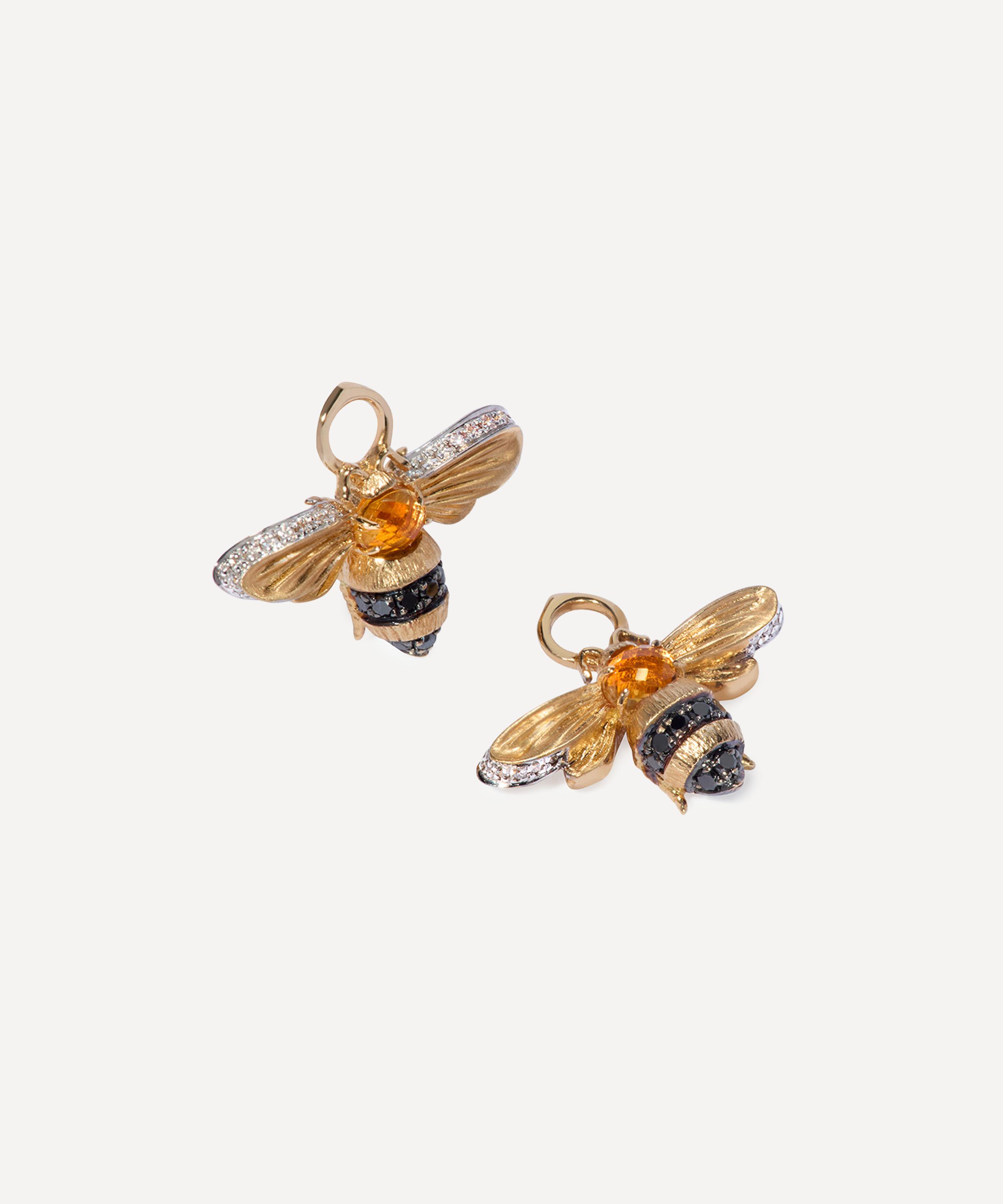 Annoushka - 18ct Gold Bee Earring Drops