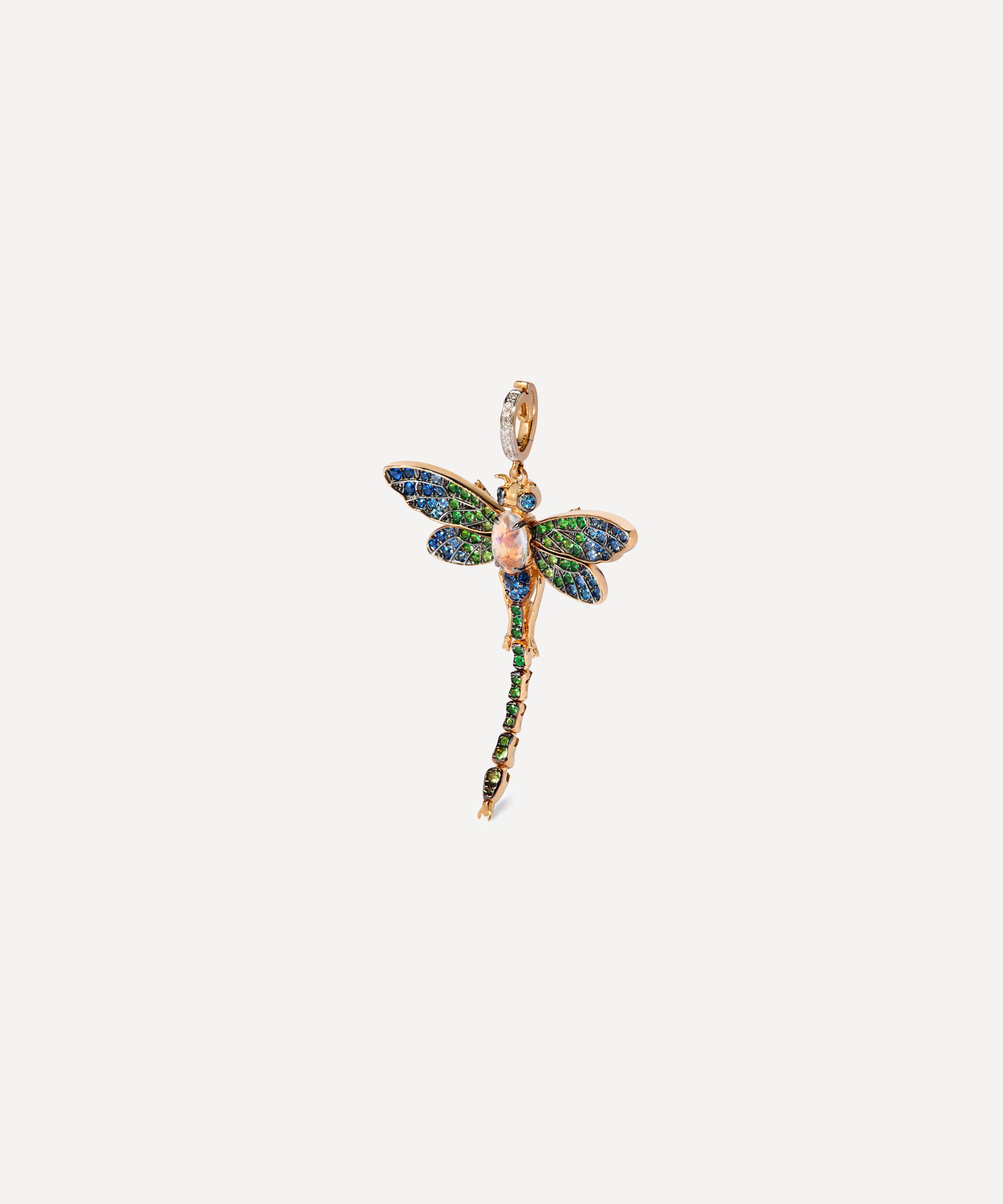 Annoushka - 18ct Gold Mythology Dragonfly Charm Pendant