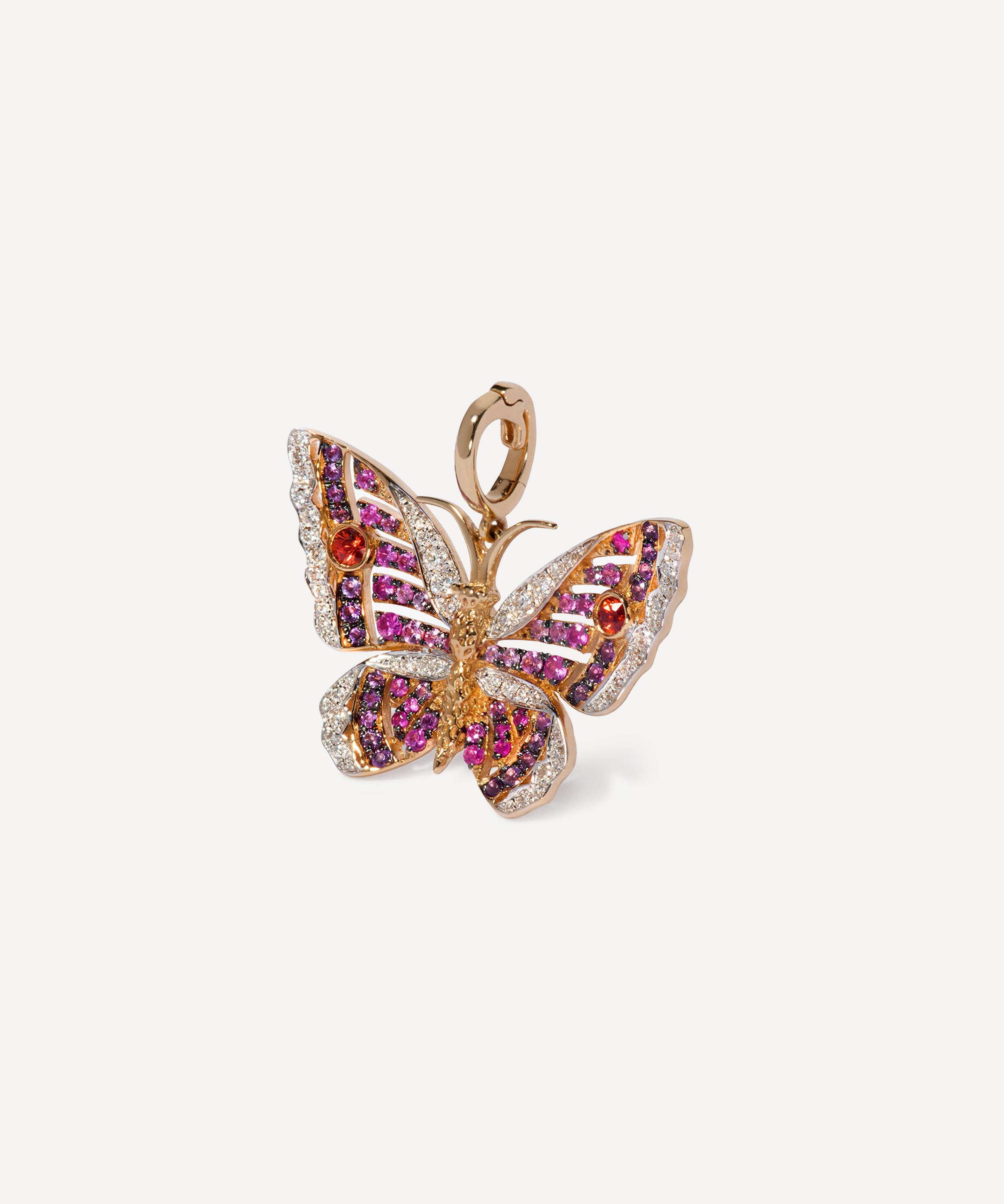 Annoushka - 18ct Gold Mythology Butterfly Charm Pendant