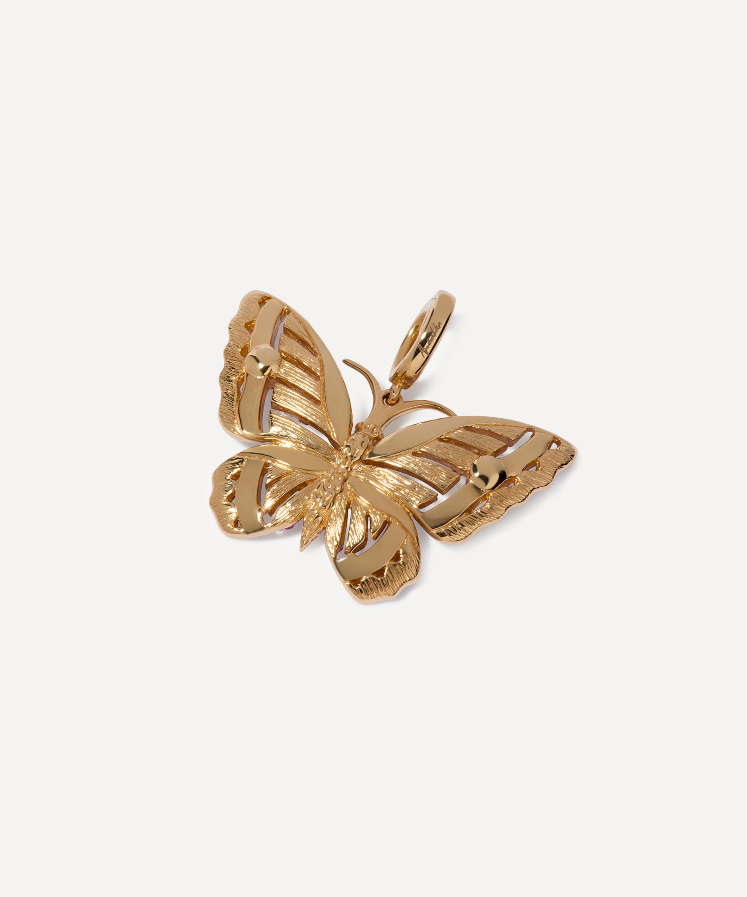 Annoushka - 18ct Gold Mythology Butterfly Charm Pendant image number 2