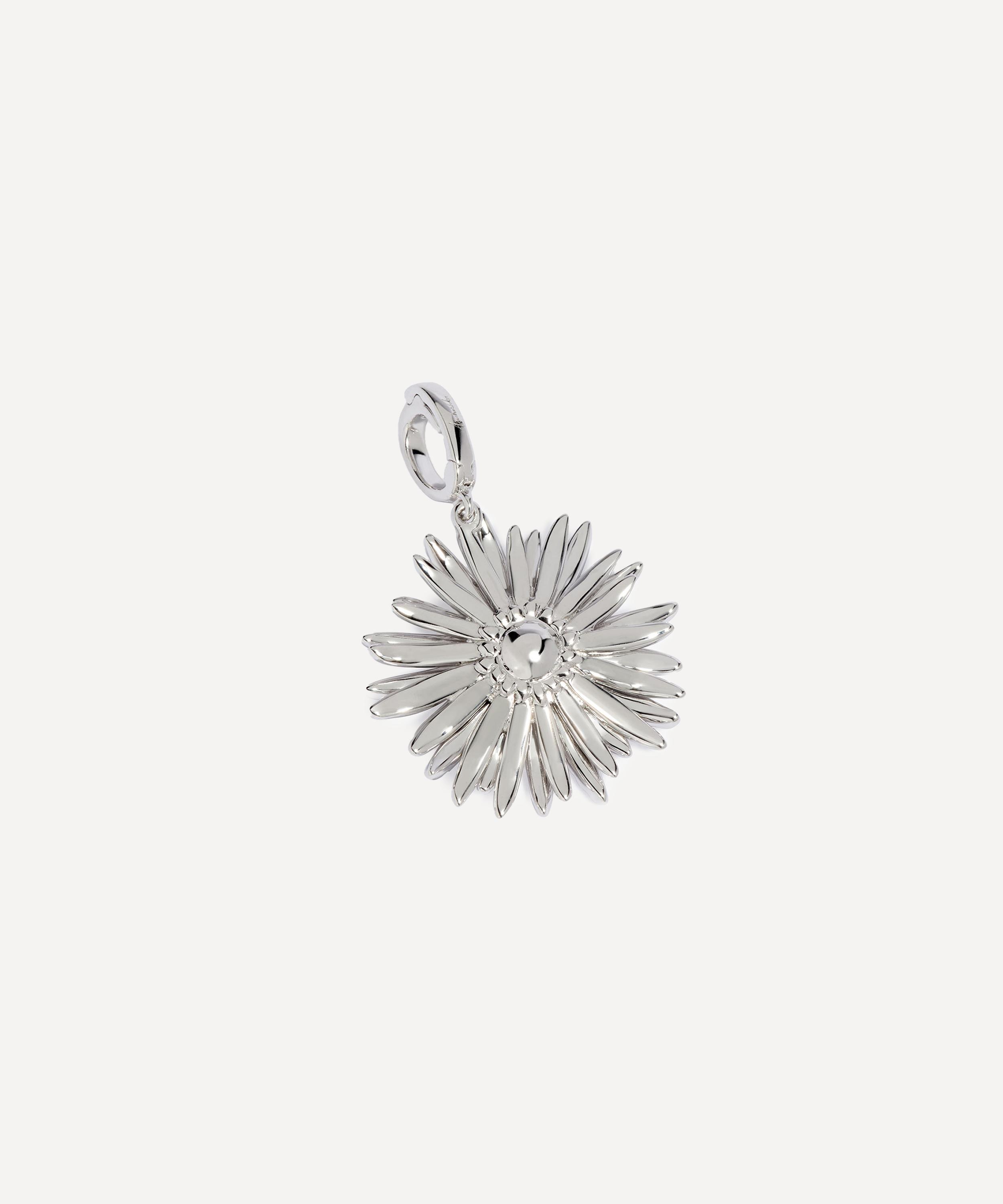 Annoushka - 18ct White Gold Mythology Daisy Charm Pendant image number 2