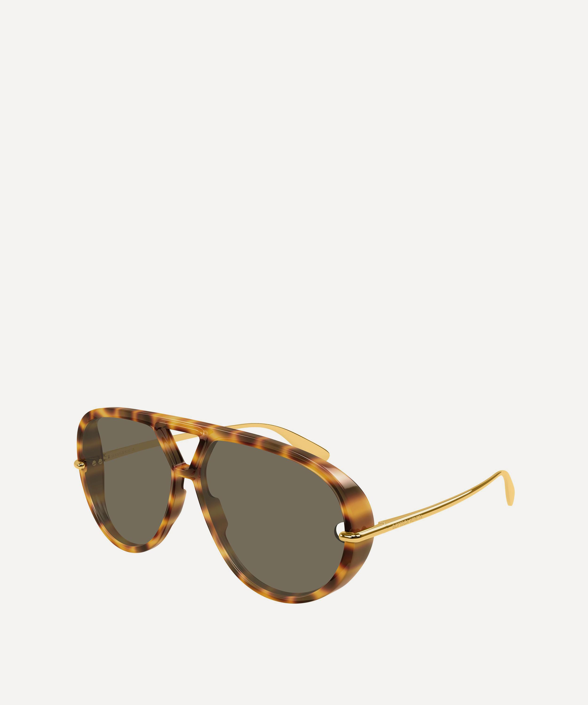 Bottega Veneta - Aviator Sunglasses image number 0