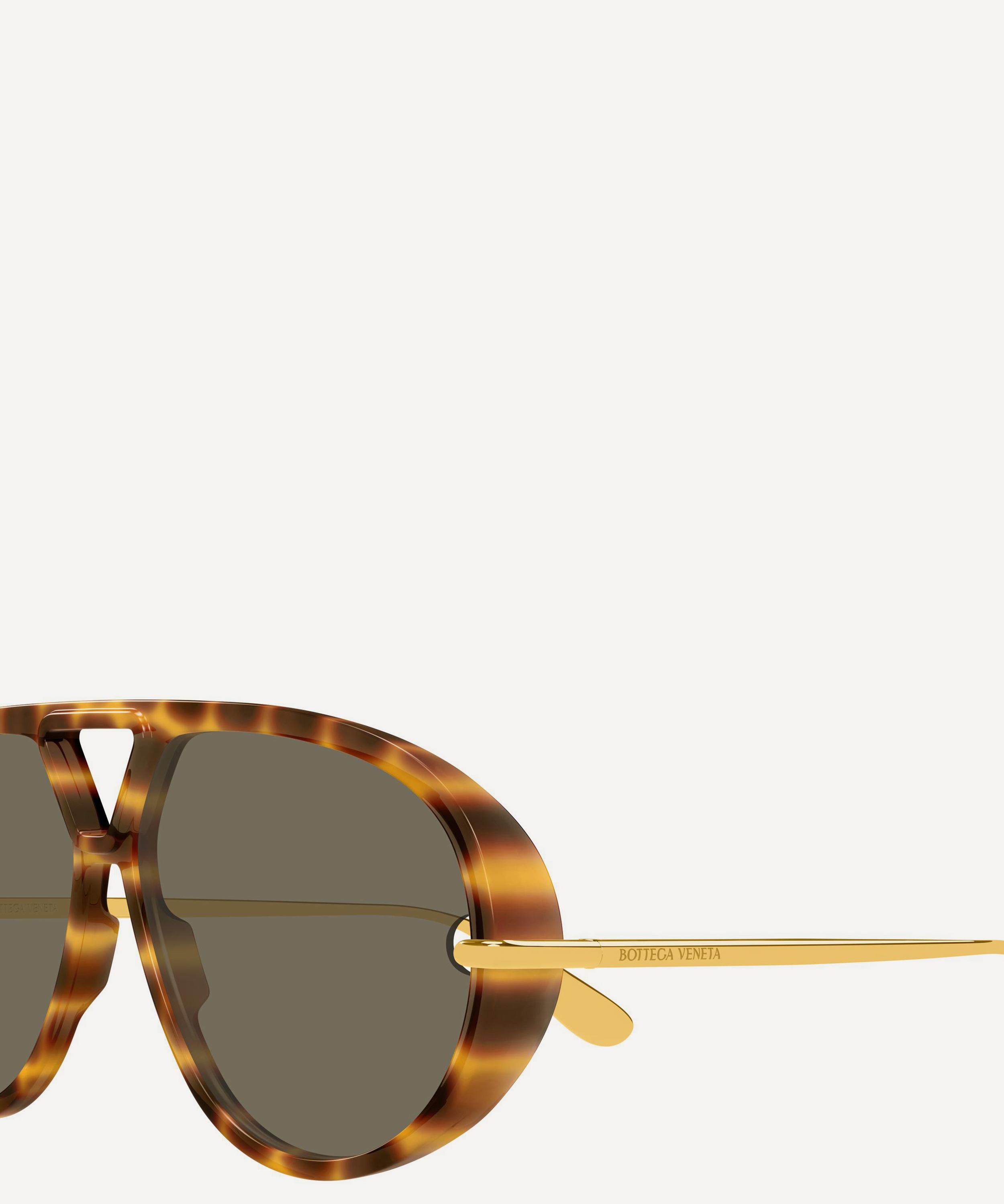 Bottega Veneta - Aviator Sunglasses image number 2