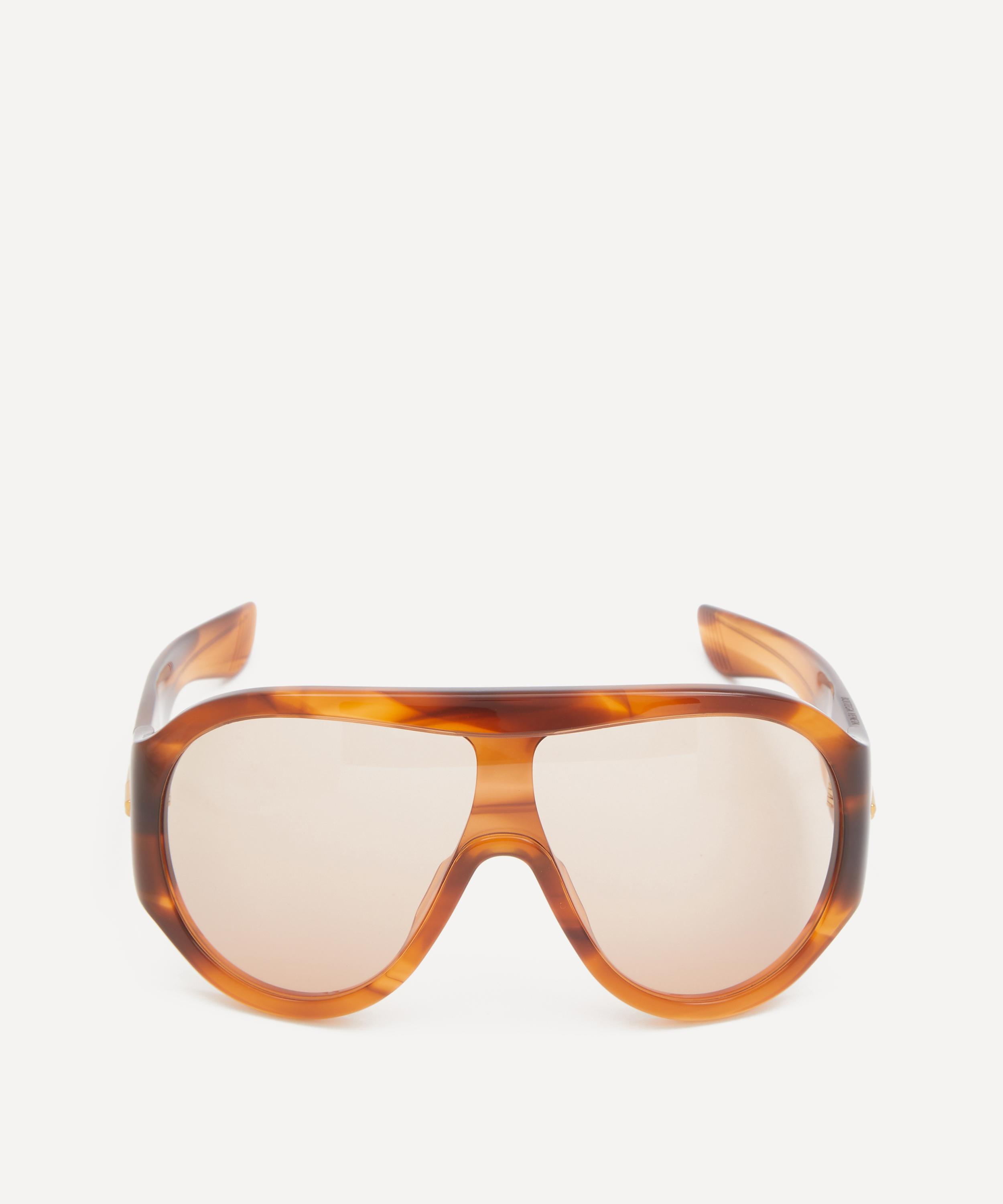 Bottega Veneta - Oversized Shield Sunglasses
