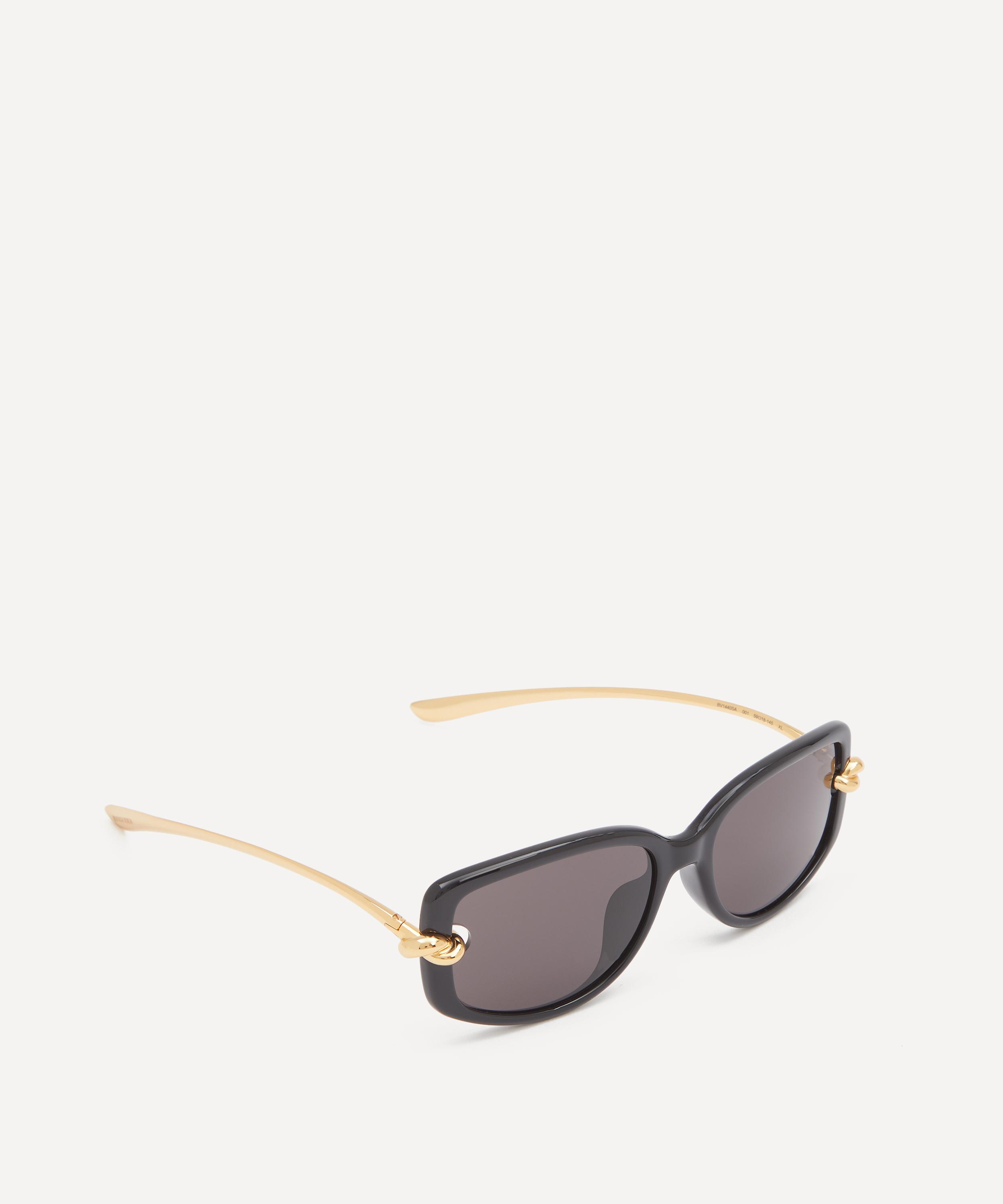 Bottega Veneta - Knot Rectangular Sunglasses image number 2