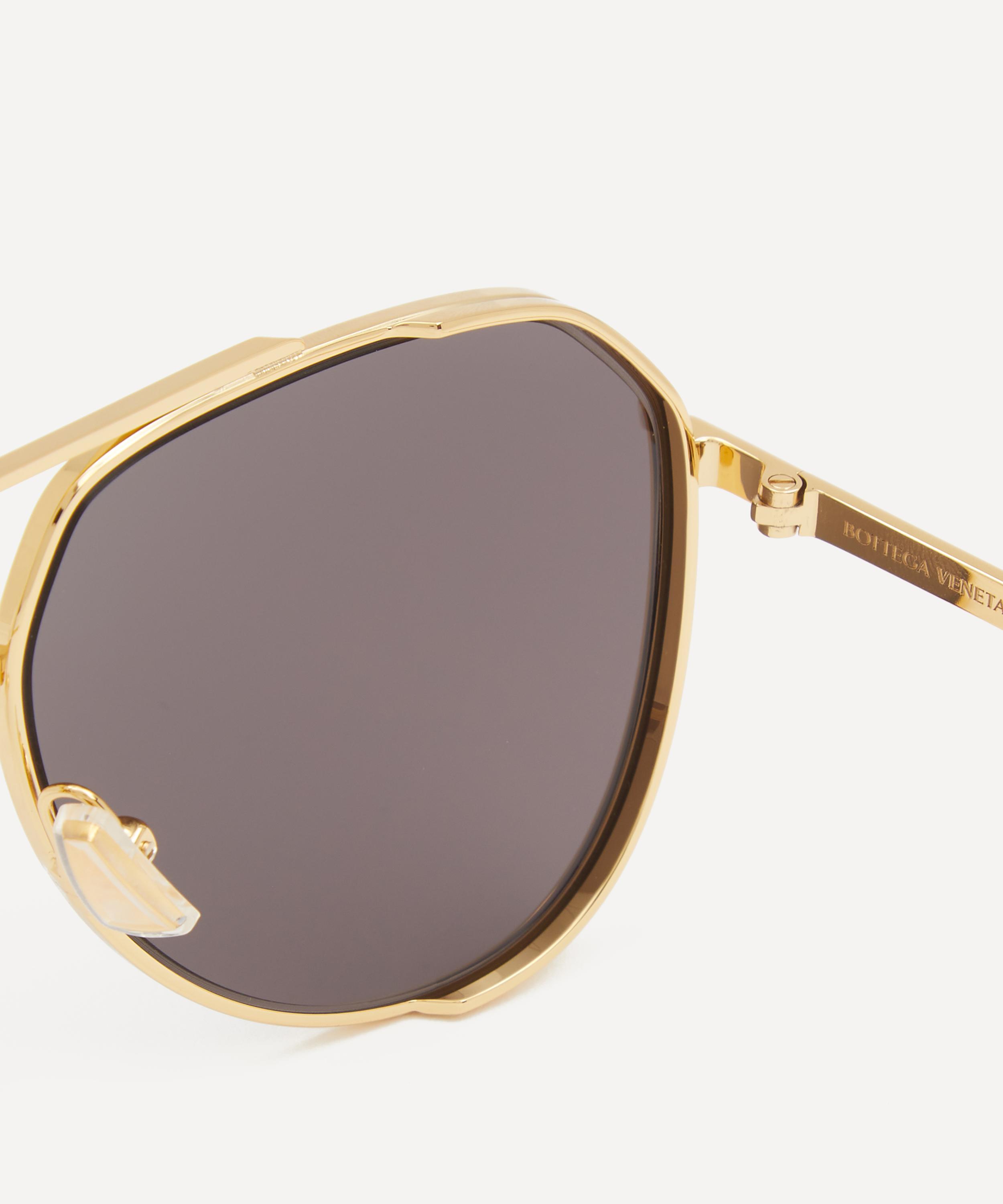 Bottega Veneta - Aviator Sunglasses image number 3