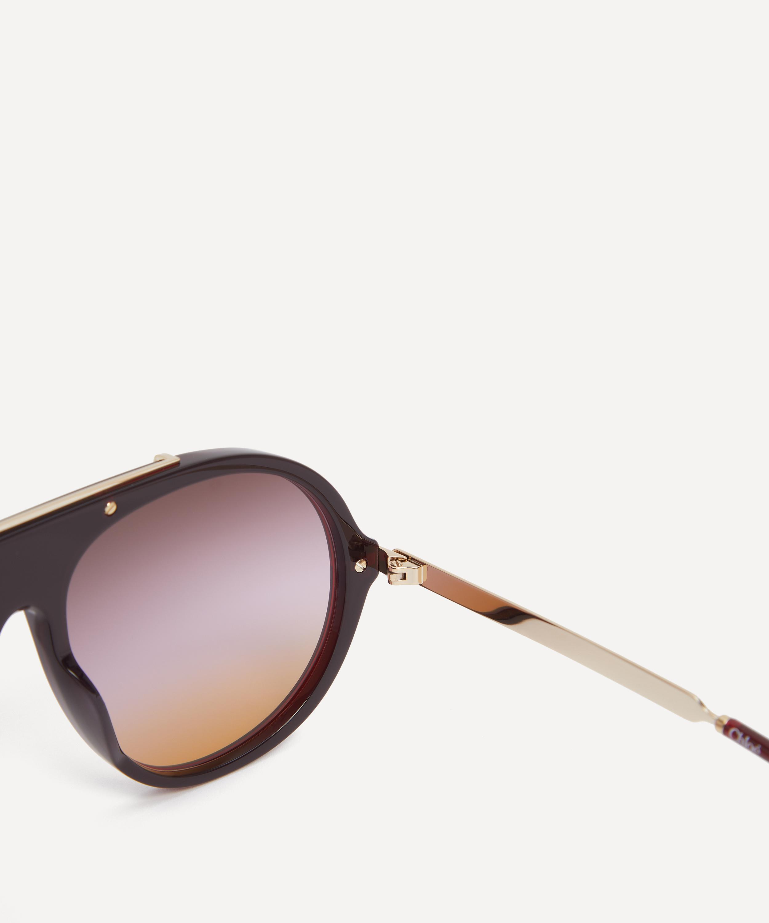Chlo&eacute; - Aviator Sunglasses image number 2