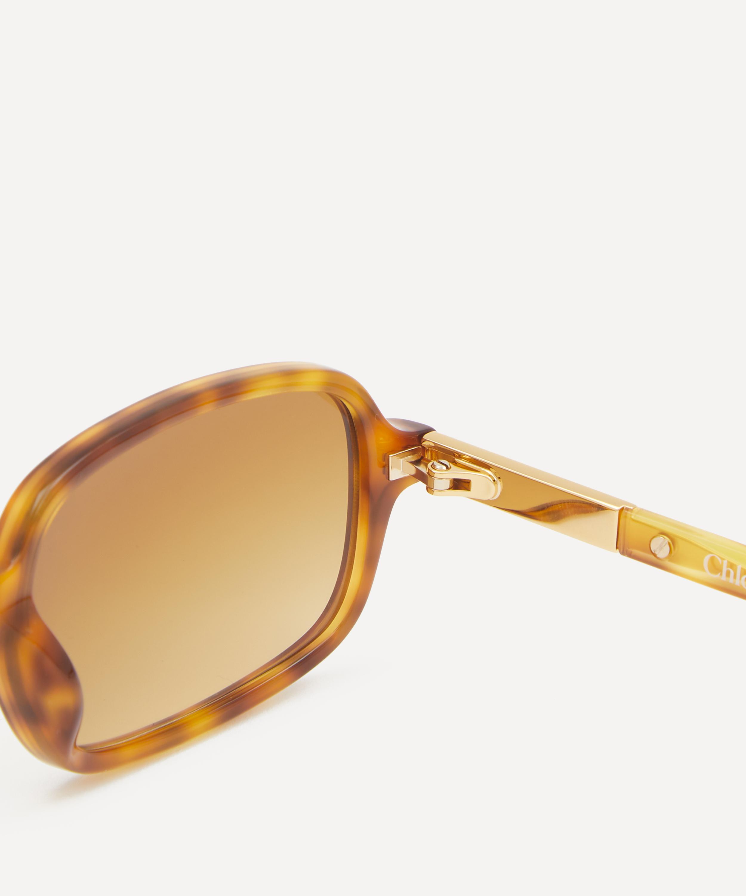 Chlo&eacute; - Rectangle Sunglasses image number 3
