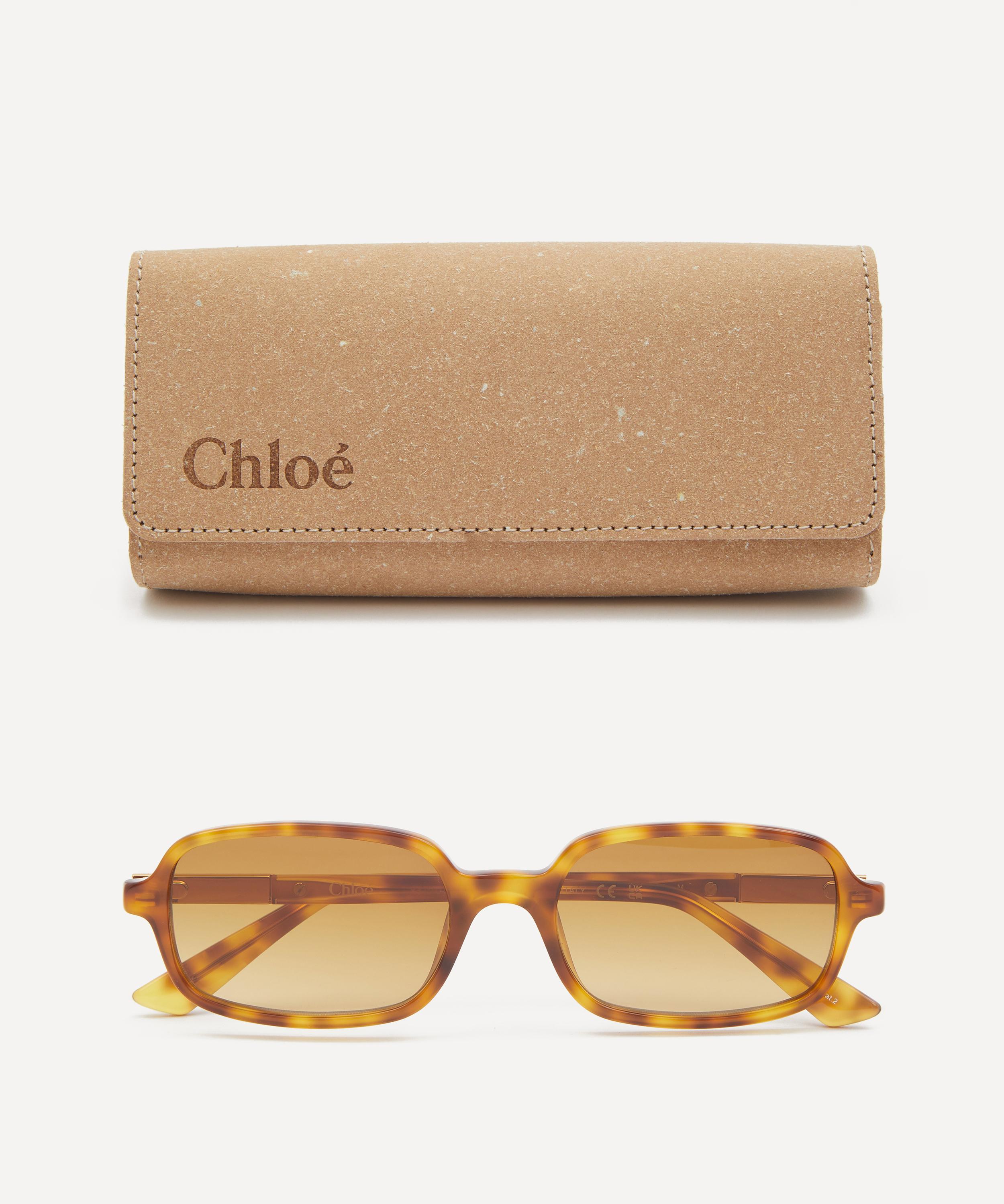 Chlo&eacute; - Rectangle Sunglasses image number 4