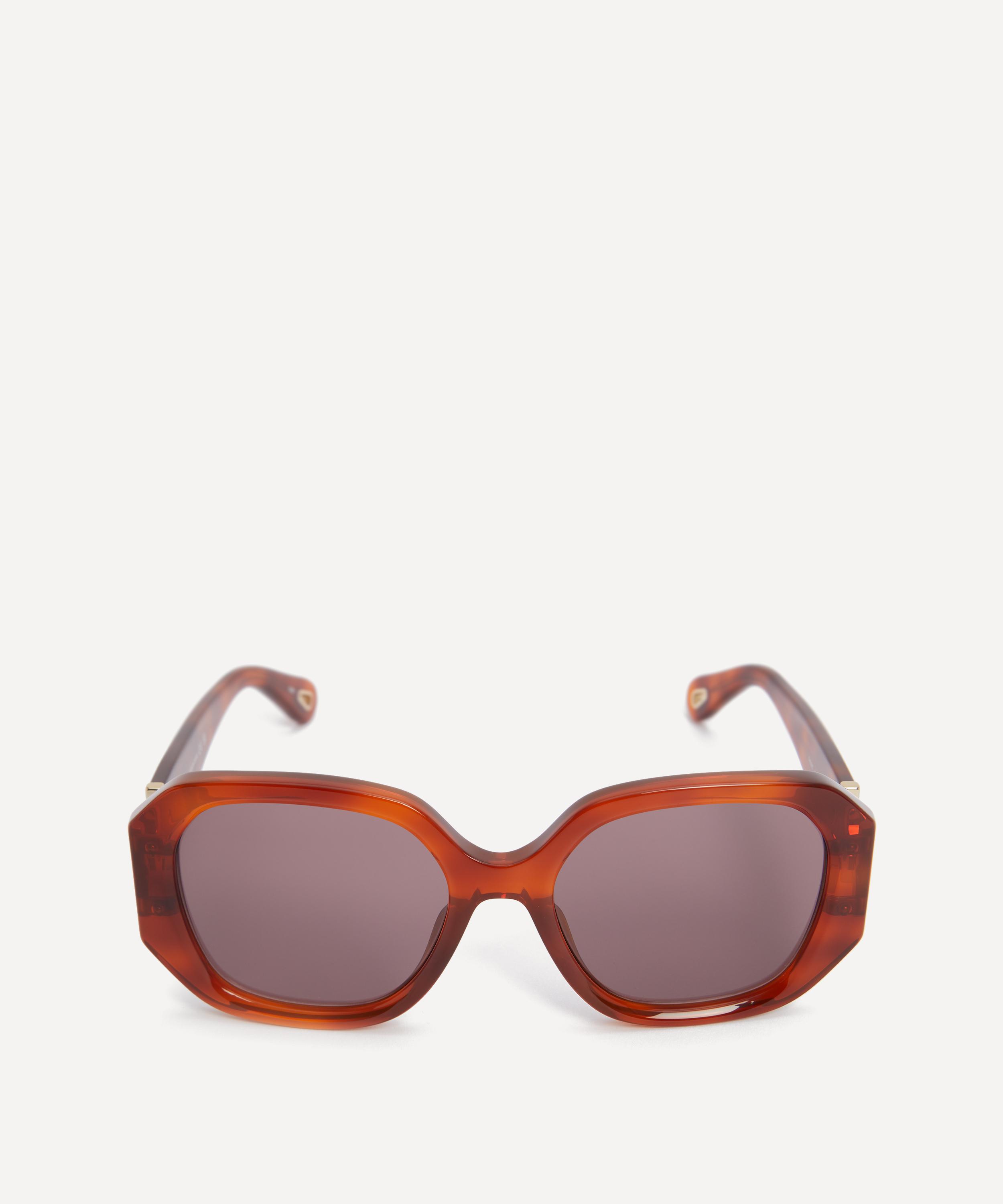 Chlo&eacute; - Geometric Sunglasses