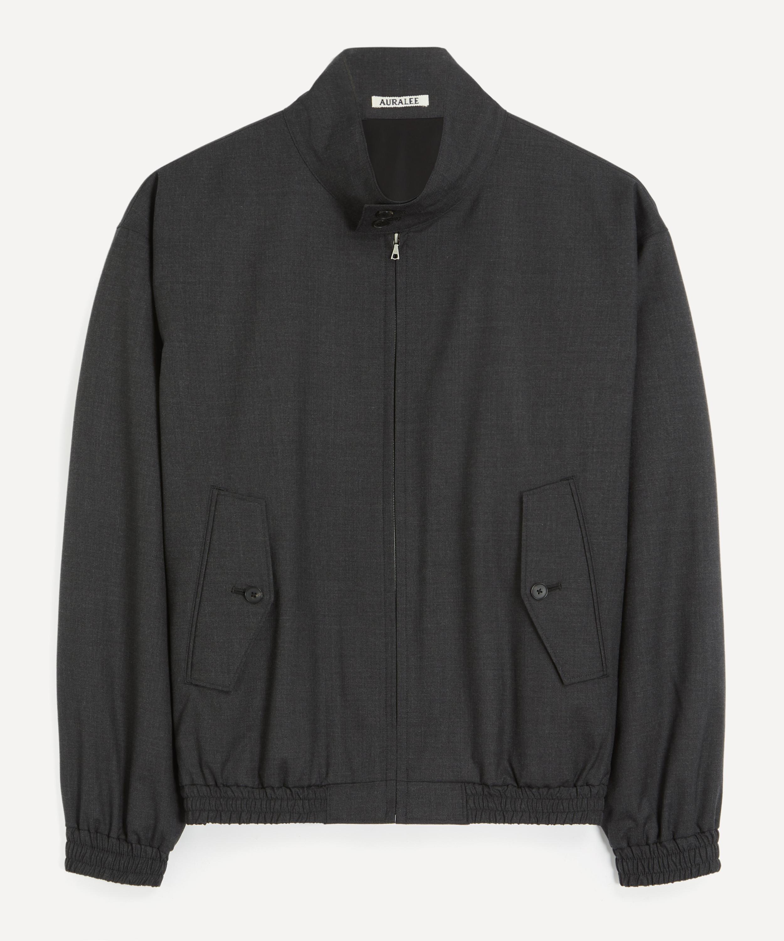 Auralee - Ultra-Fine Tropical Wool Zip Blouson Jacket
