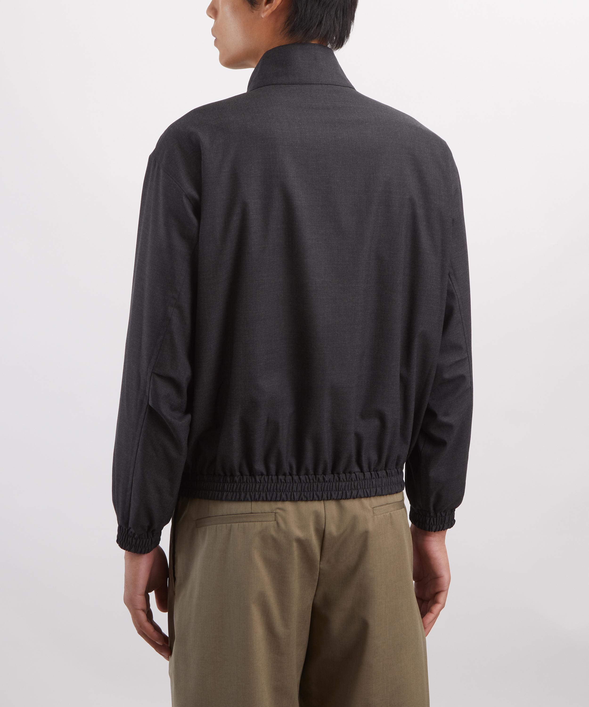 Auralee - Ultra-Fine Tropical Wool Zip Blouson Jacket image number 3