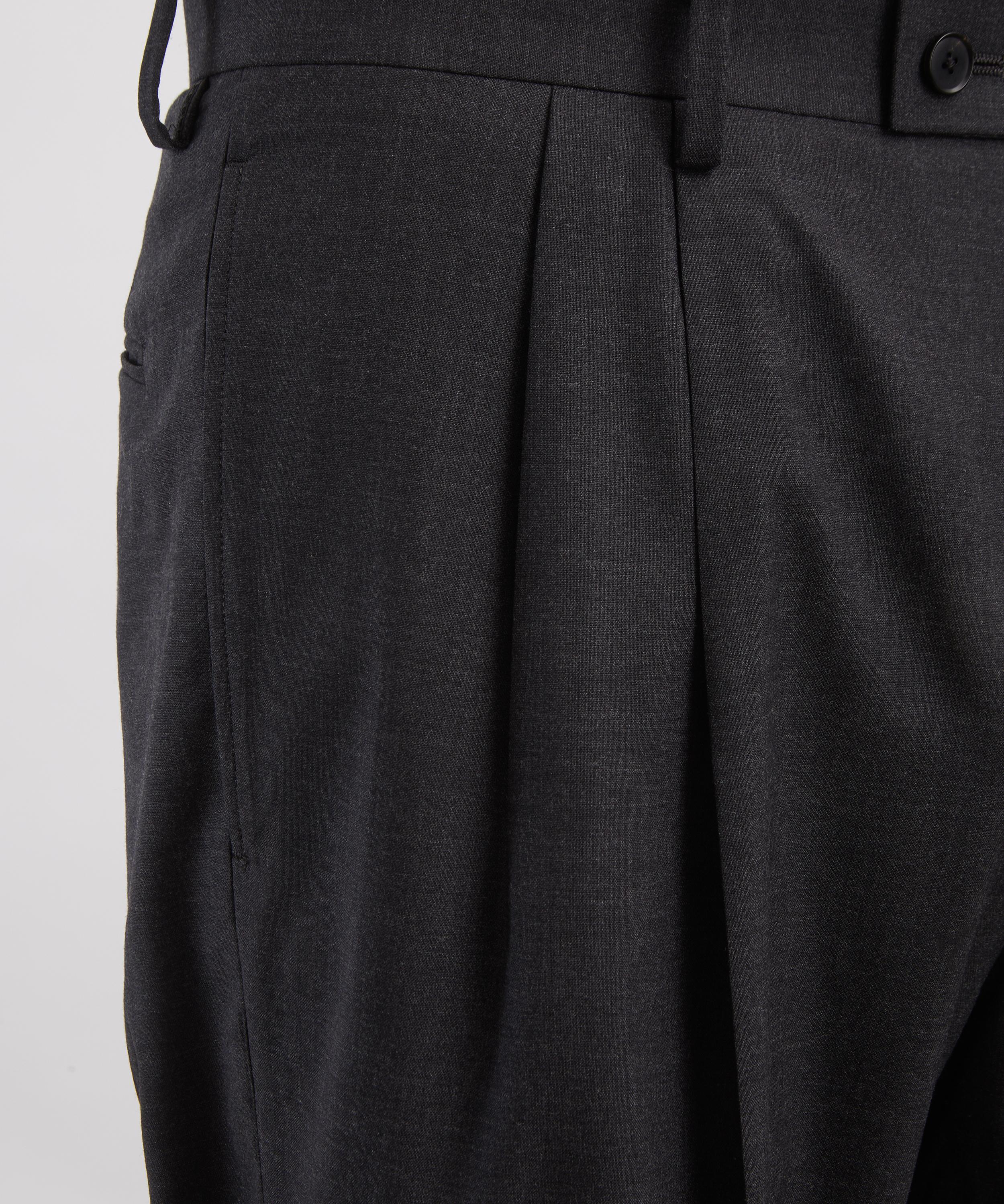 Auralee - Ultra-Fine Tropical Wool Two-Tuck Slack Trousers image number 4