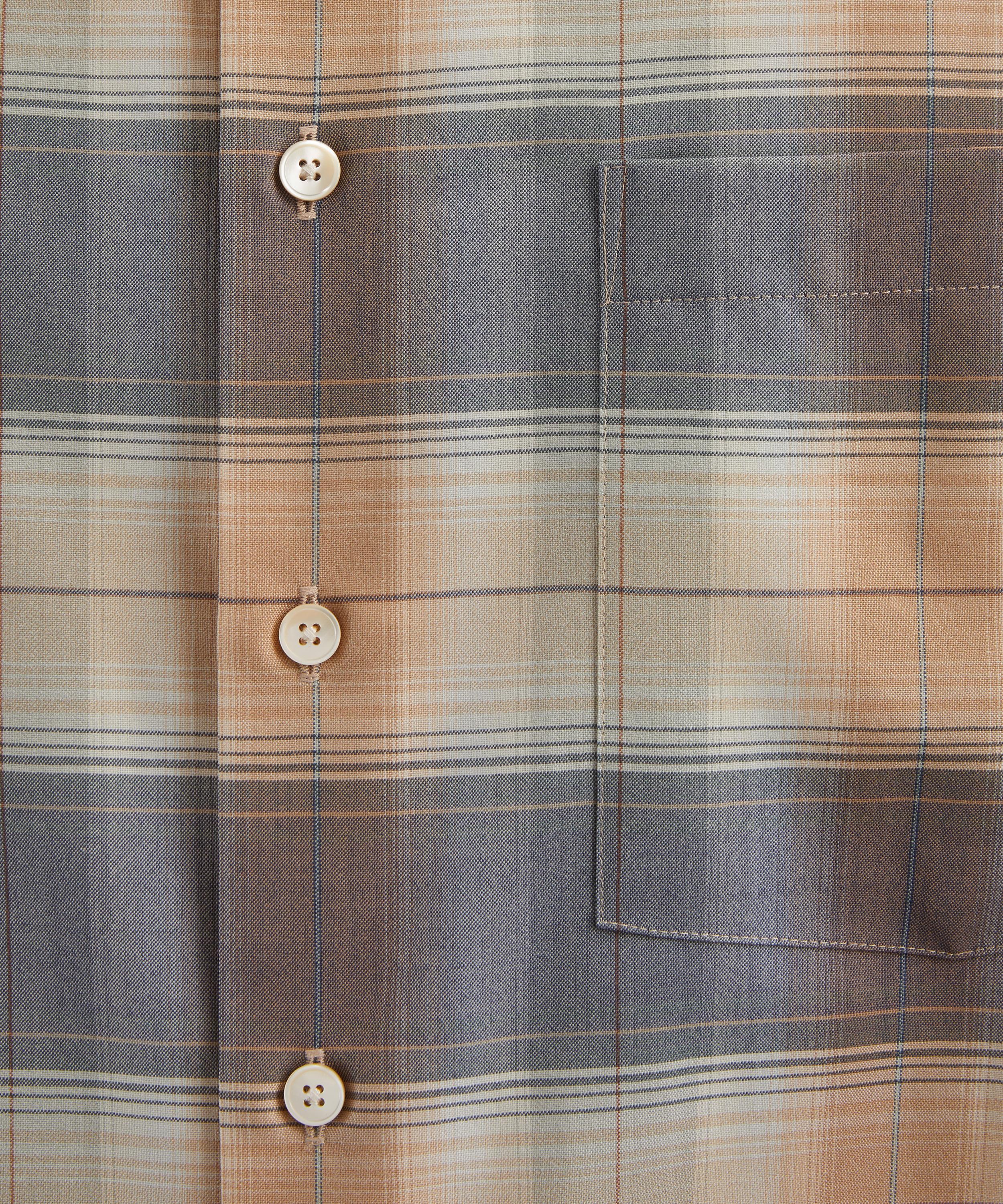 Auralee - Super Light Wool Check Shirt image number 4